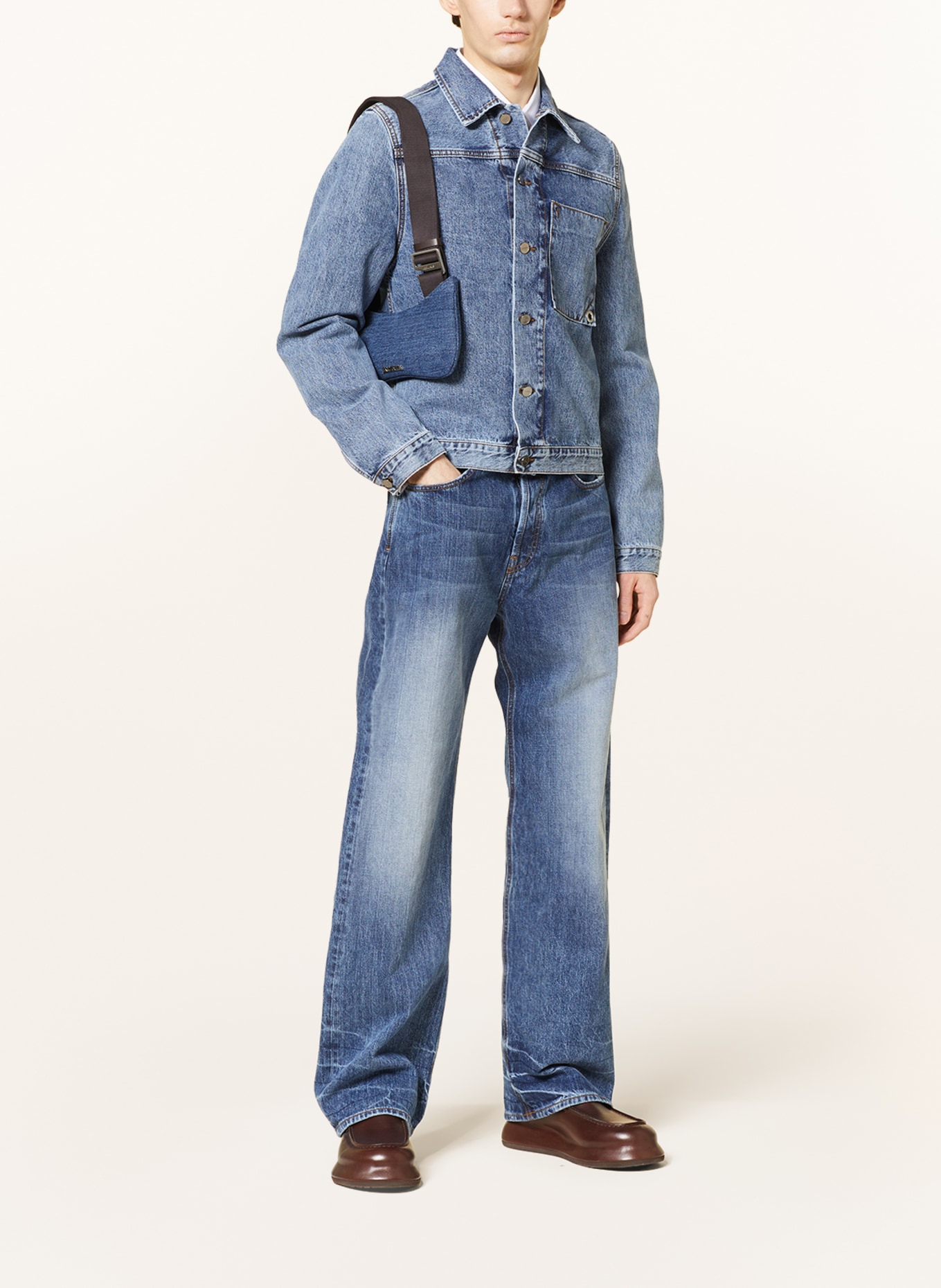 JACQUEMUS Kurtka jeansowa LA VESTE DE-NIMES JAO, Kolor: NIEBIESKI (Obrazek 2)