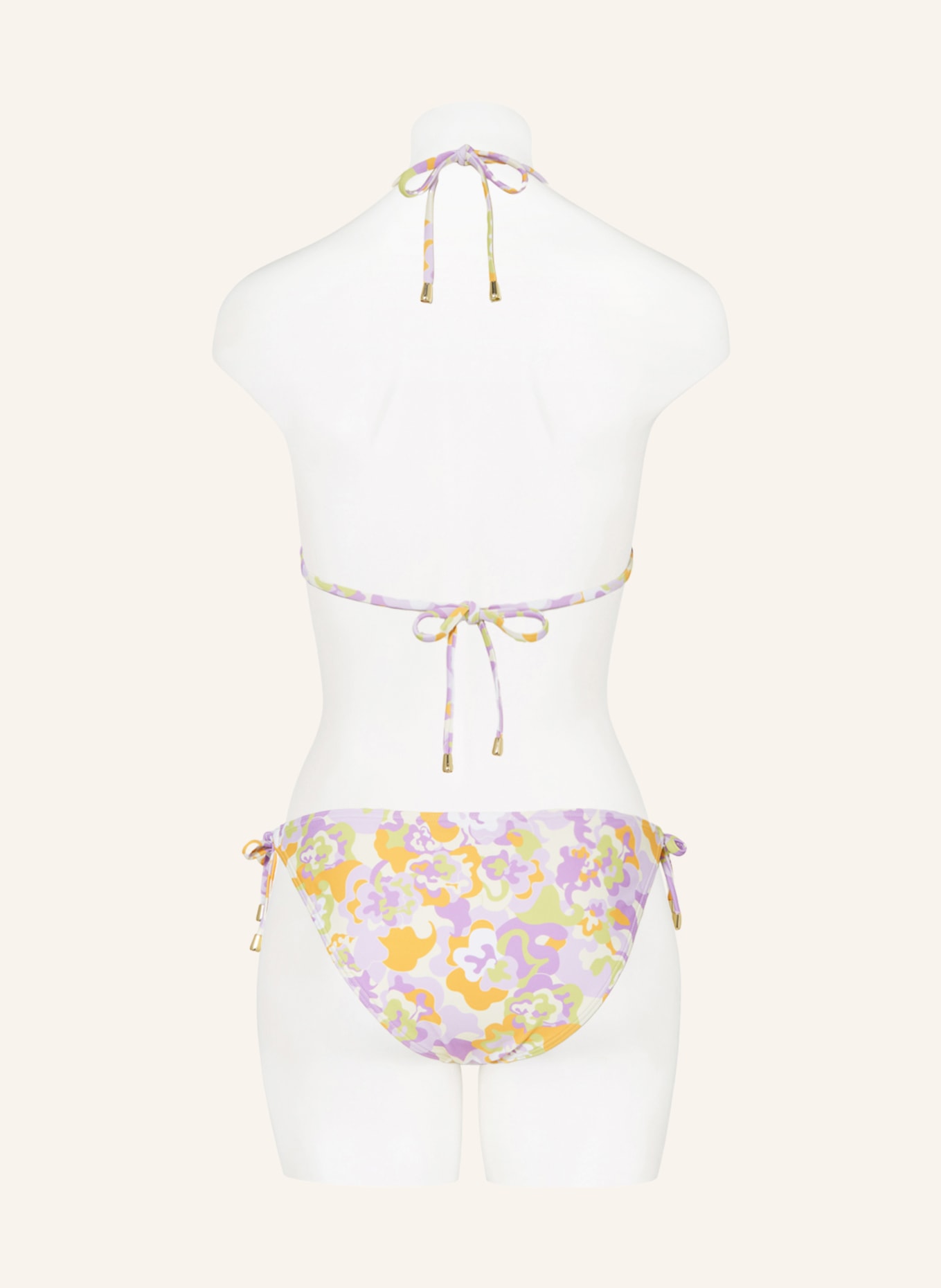 Hot Stuff Triangel-Bikini-Hose, Farbe: LILA/ GELB/ ORANGE (Bild 3)
