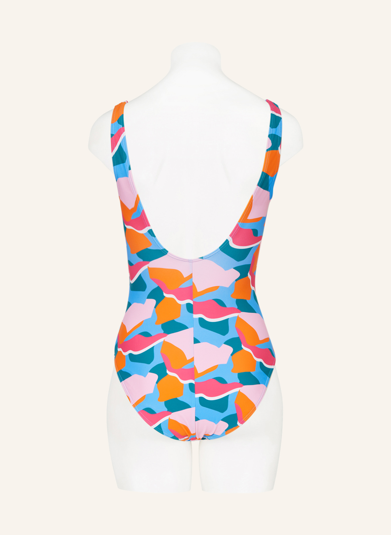 Hot Stuff Swimsuit, Color: PINK/ BLUE/ TEAL (Image 3)