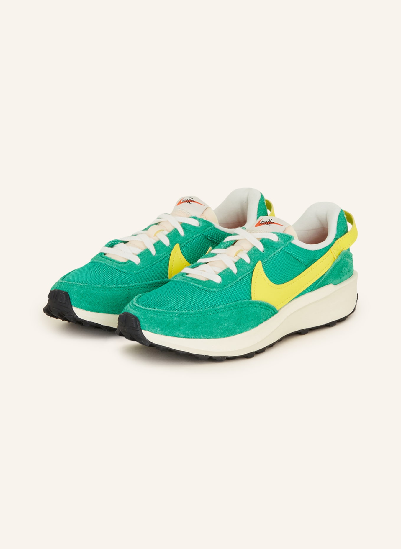 Nike Sneakers WAFFLE DEBUT, Color: GREEN/ YELLOW (Image 1)