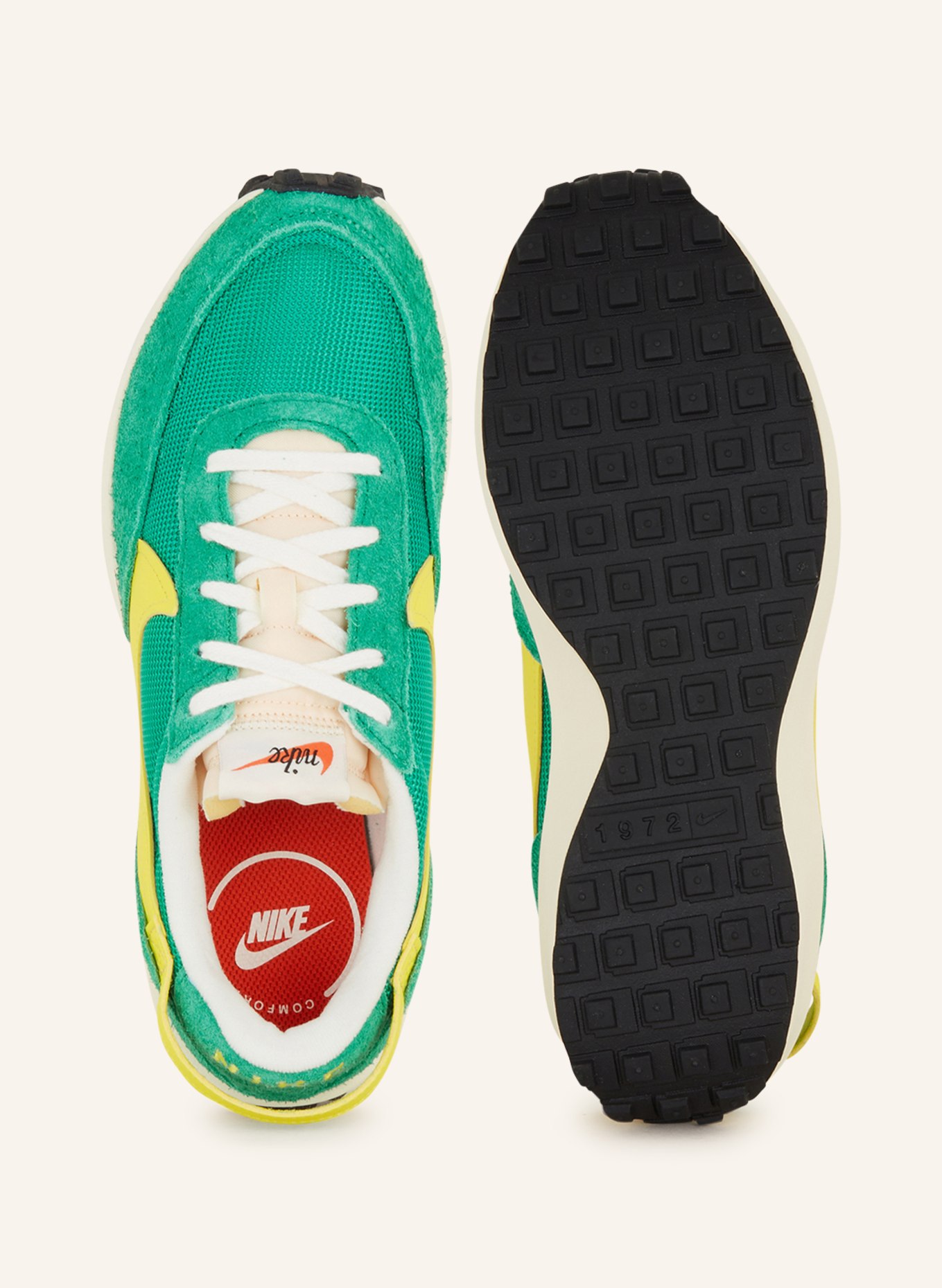 Nike Sneakers WAFFLE DEBUT, Color: GREEN/ YELLOW (Image 5)