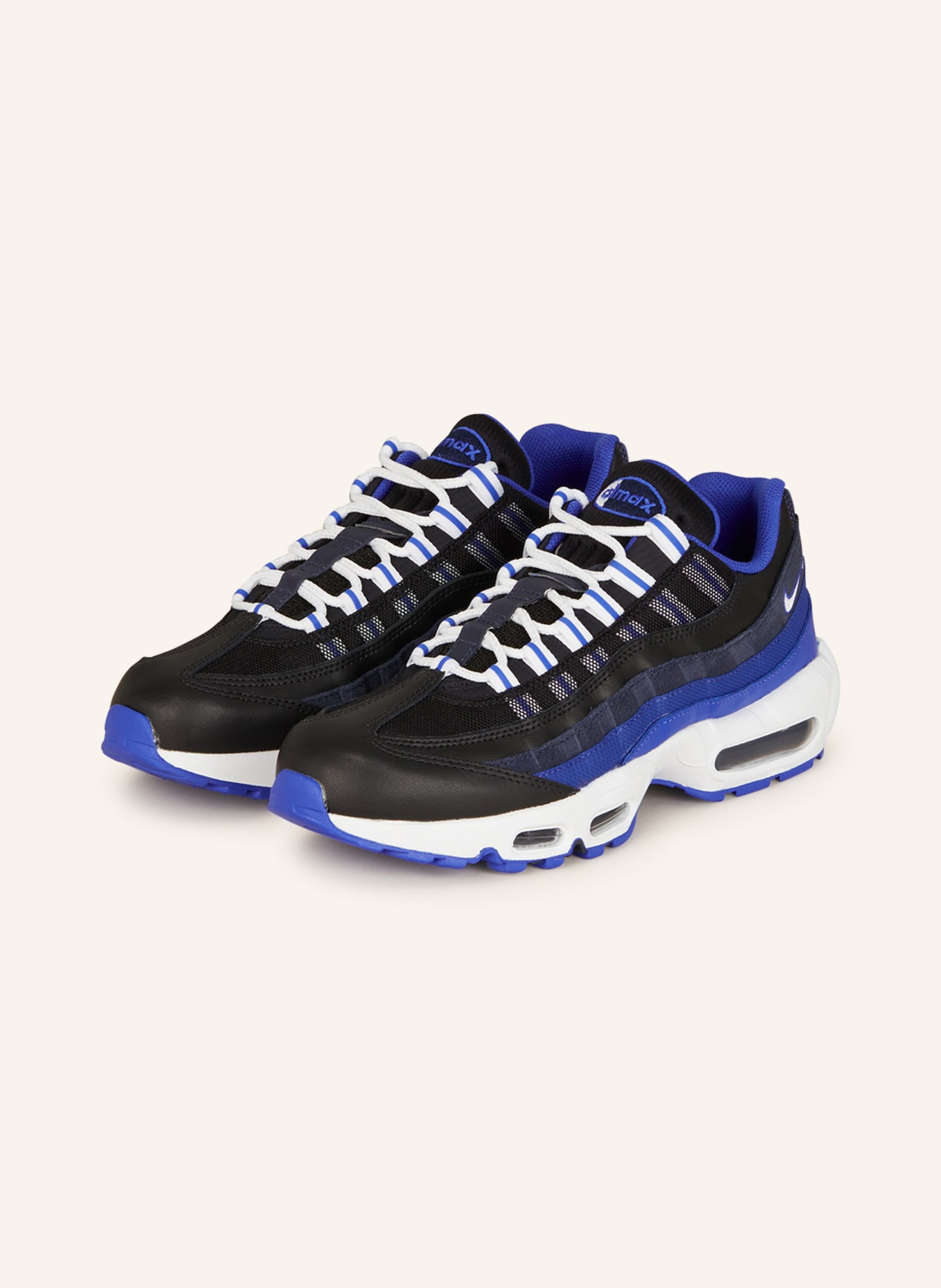 Nike Sneakers AIR MAX 95, Color: BLACK/ BLUE (Image 1)
