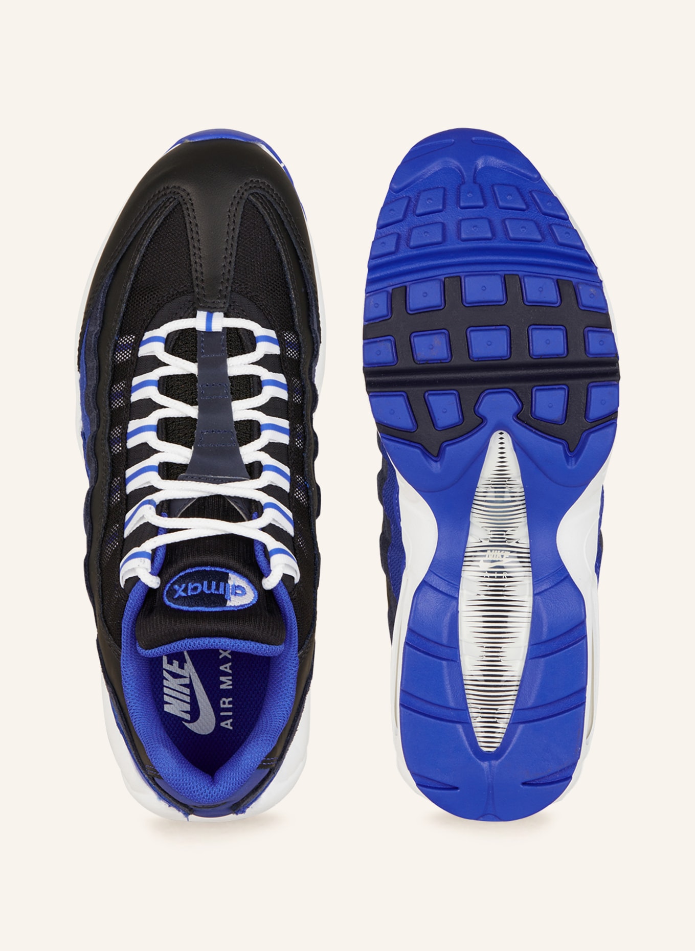 Nike Sneakers AIR MAX 95, Color: BLACK/ BLUE (Image 5)