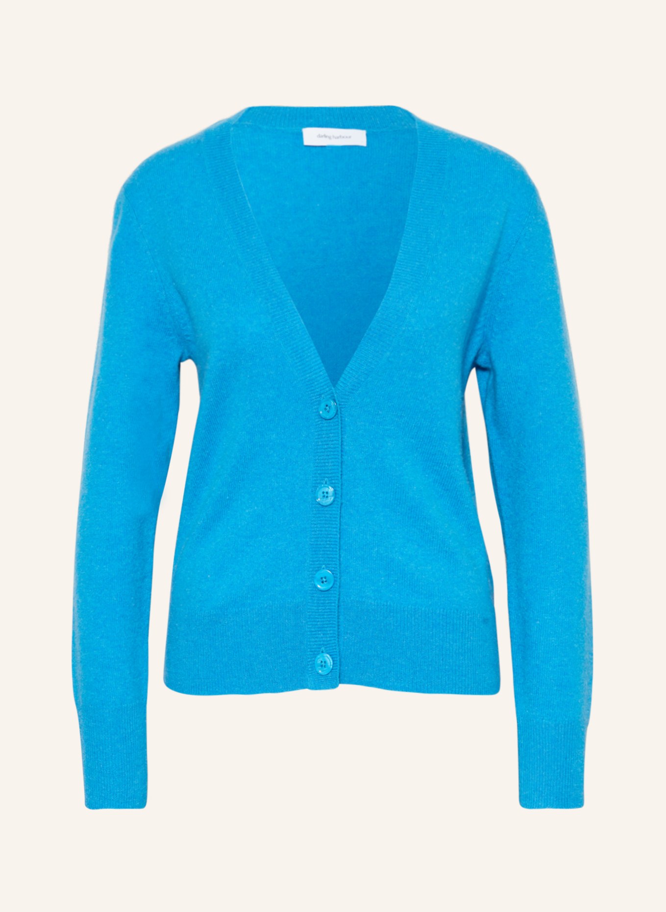 darling harbour Cashmere cardigan, Color: NEON BLUE (Image 1)