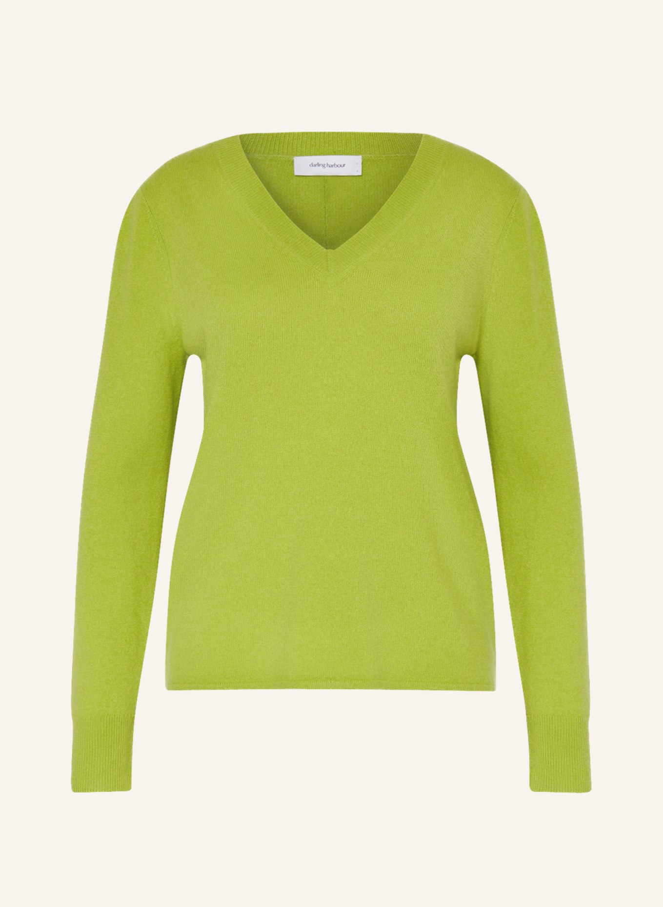 darling harbour Cashmere-Pullover, Farbe: KIWI (Bild 1)