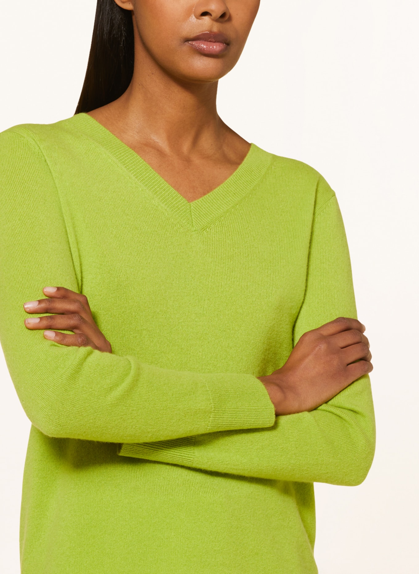 darling harbour Cashmere sweater, Color: KIWI (Image 4)