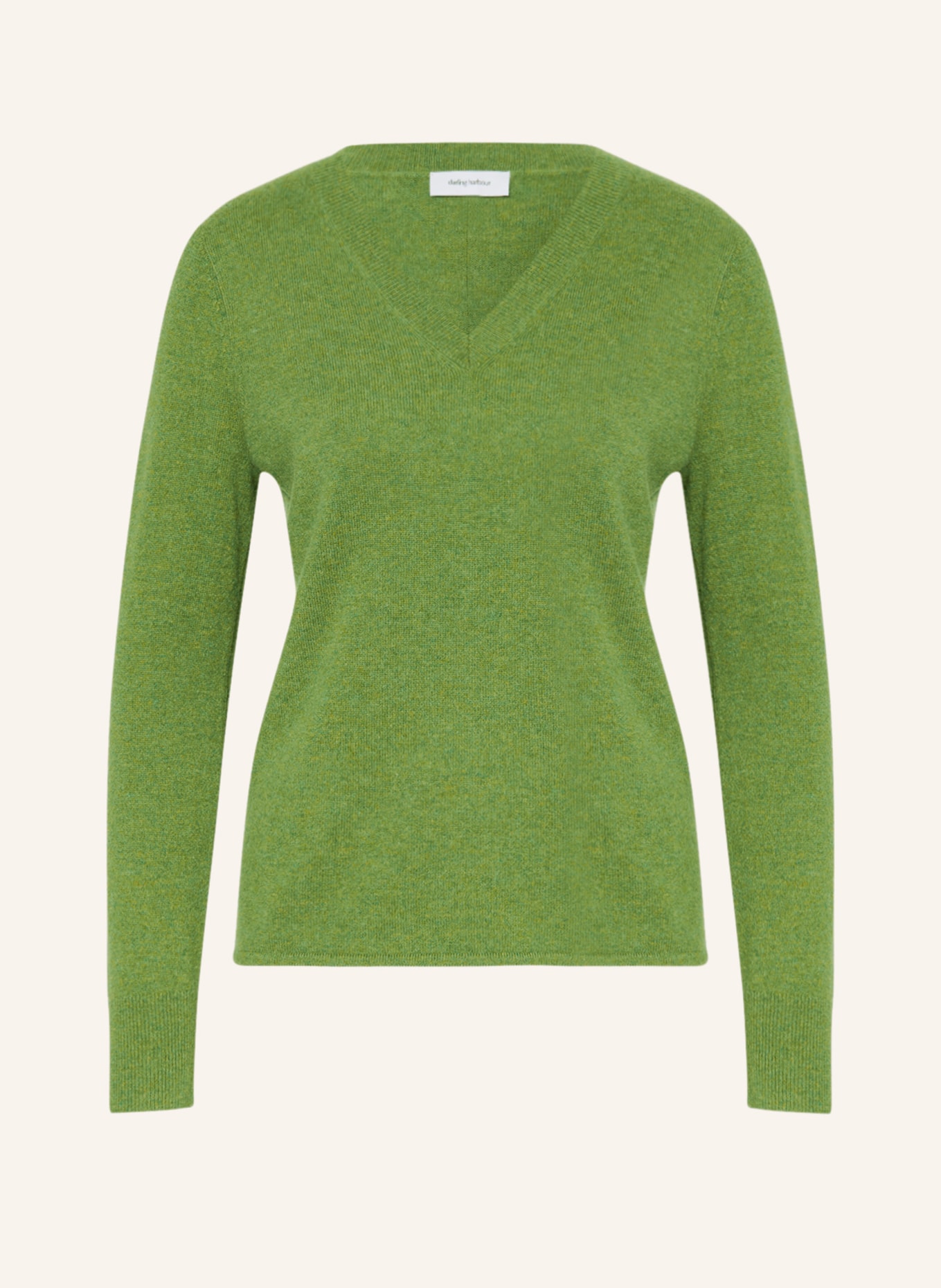 darling harbour Cashmere sweater, Color: Moos mel (Image 1)