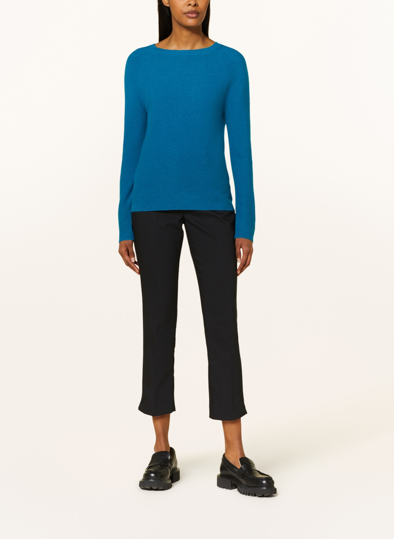 darling harbour Cashmere sweater, Color: PETROL (Image 2)