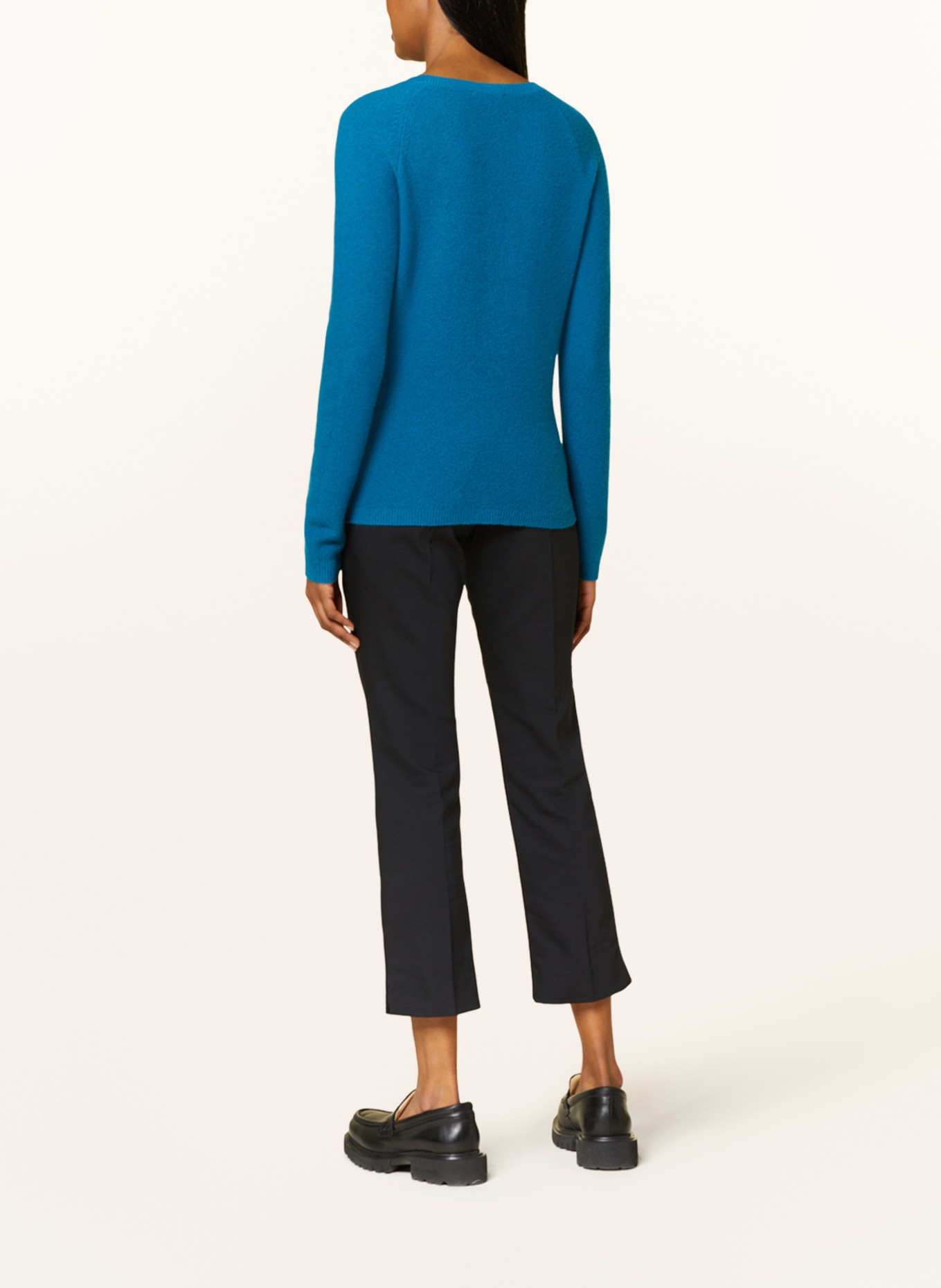 darling harbour Cashmere sweater, Color: PETROL (Image 3)