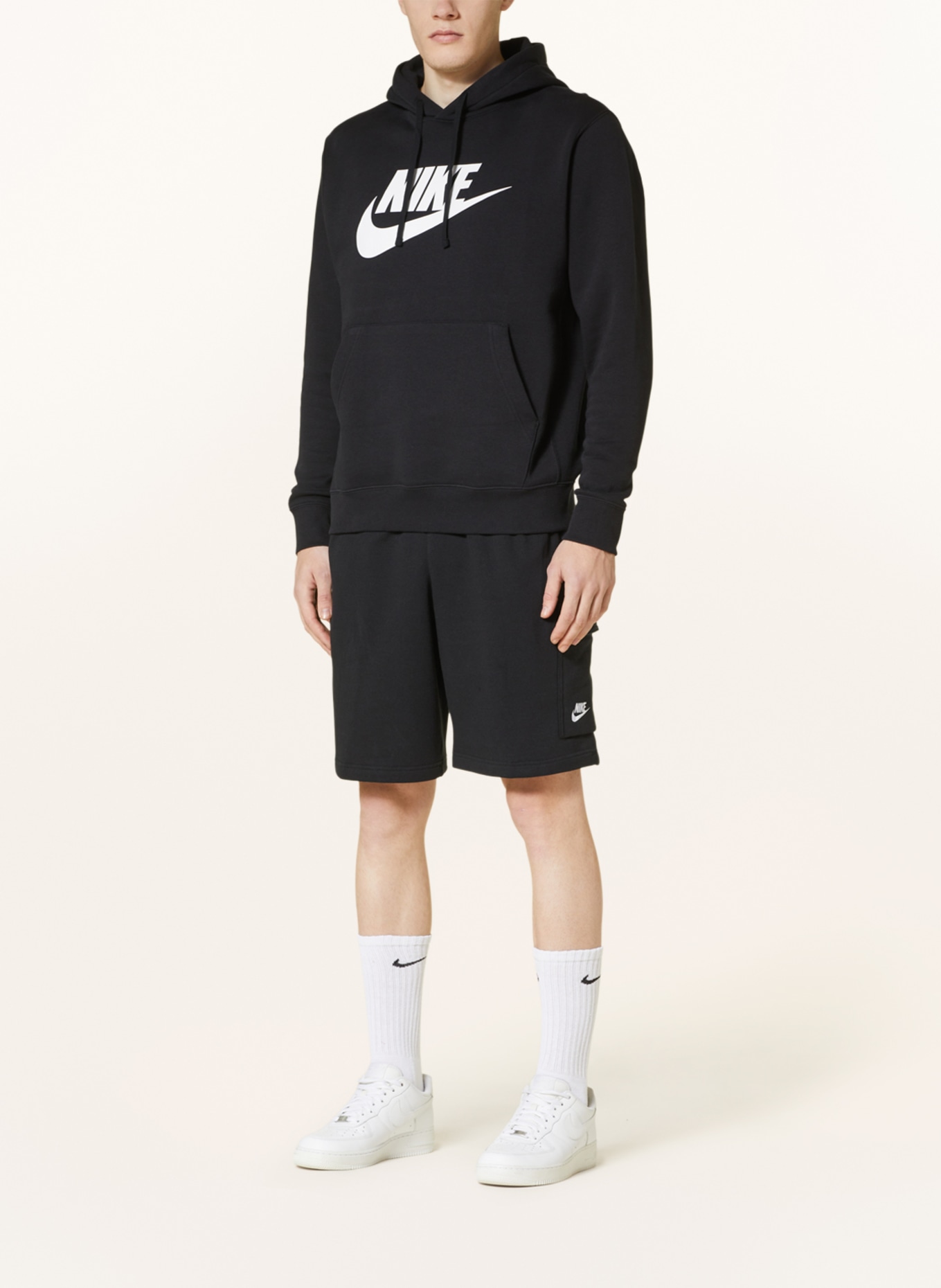 Nike Sweatshorts, Farbe: SCHWARZ (Bild 2)