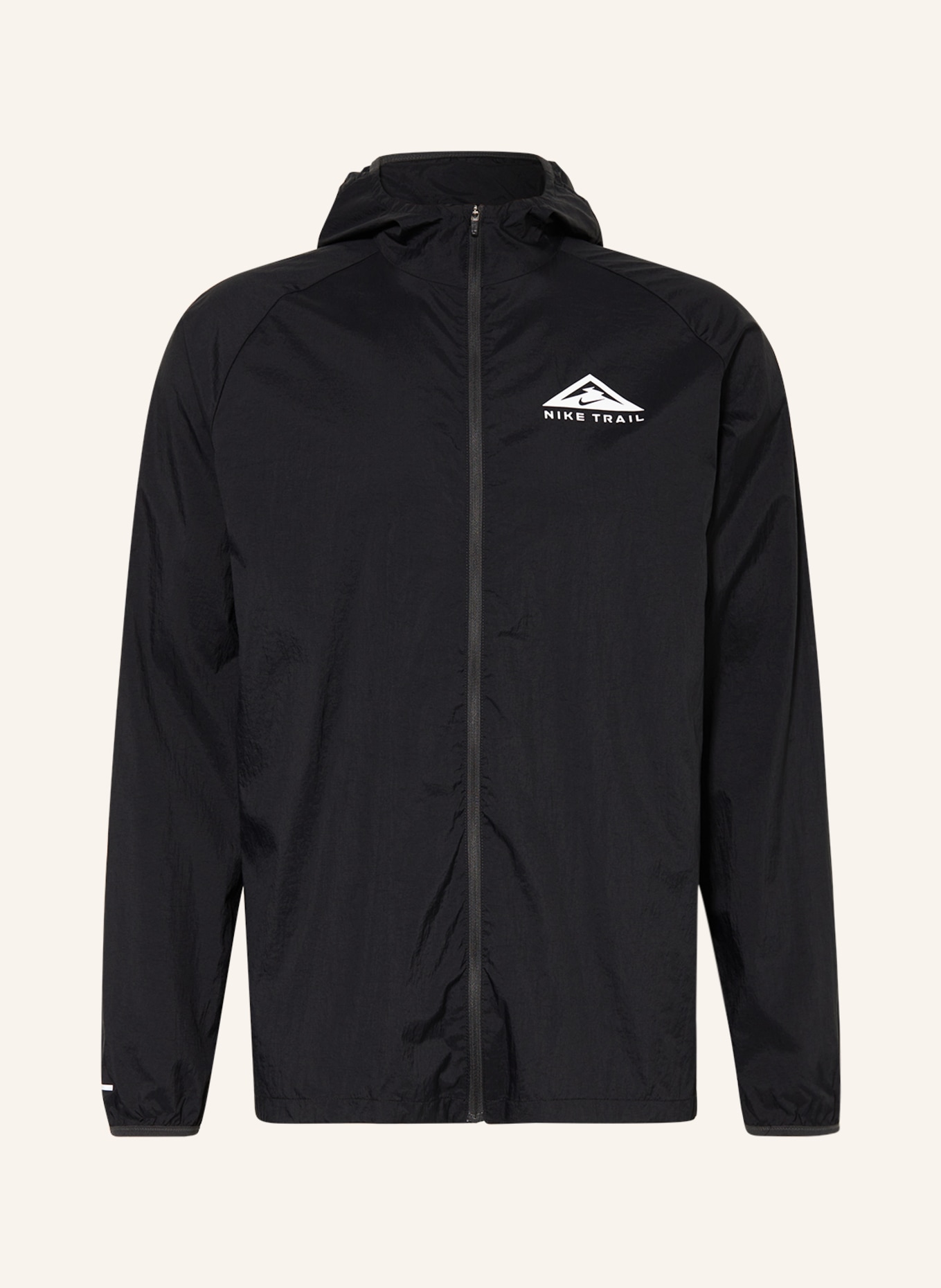 Nike Running jacket TRAIL AIREEZ, Color: BLACK (Image 1)