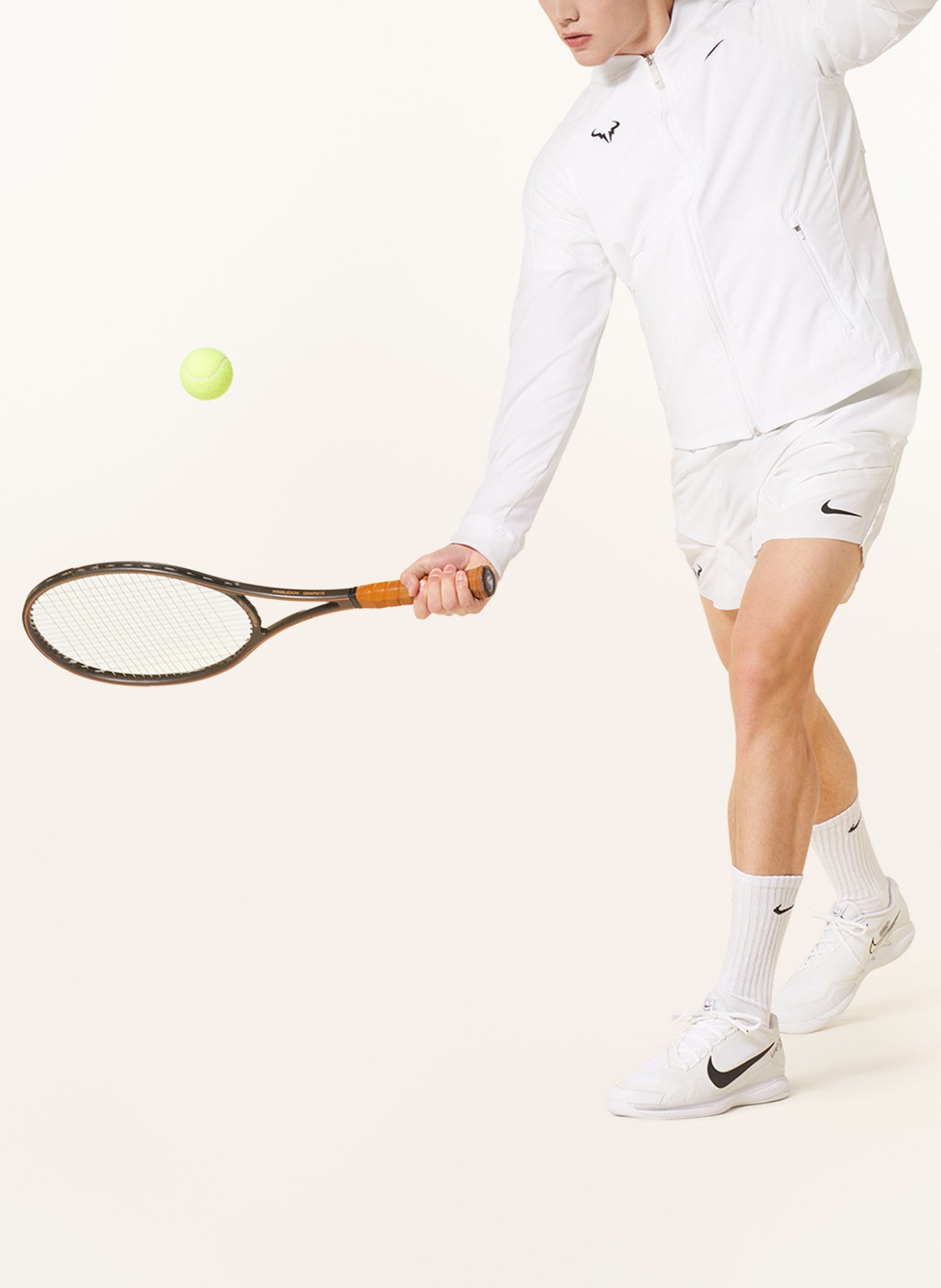 Nike Training jacket DRI-FIT RAFA, Color: WHITE (Image 5)