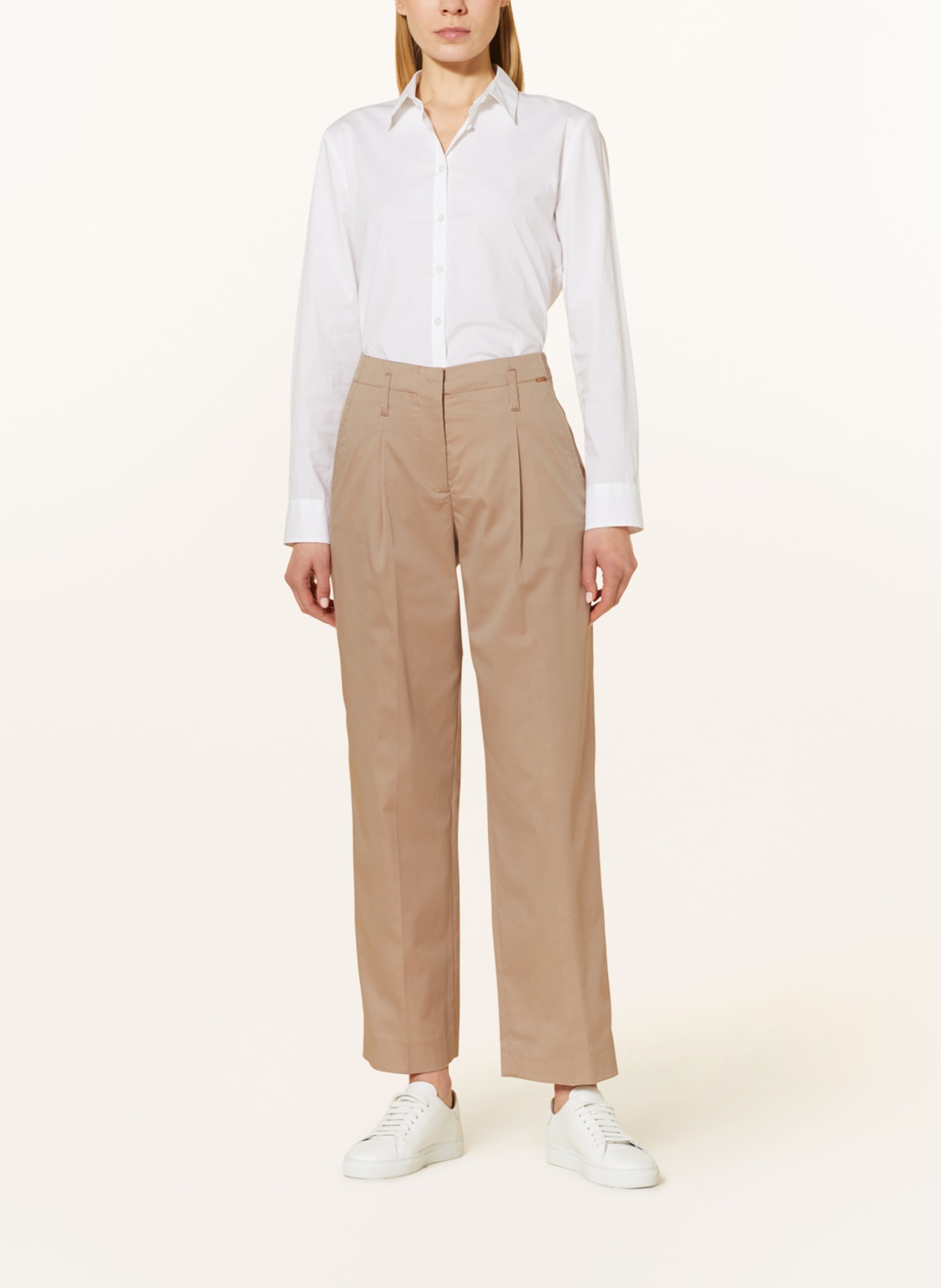 CINQUE Trousers CISOFIA, Color: BEIGE (Image 2)