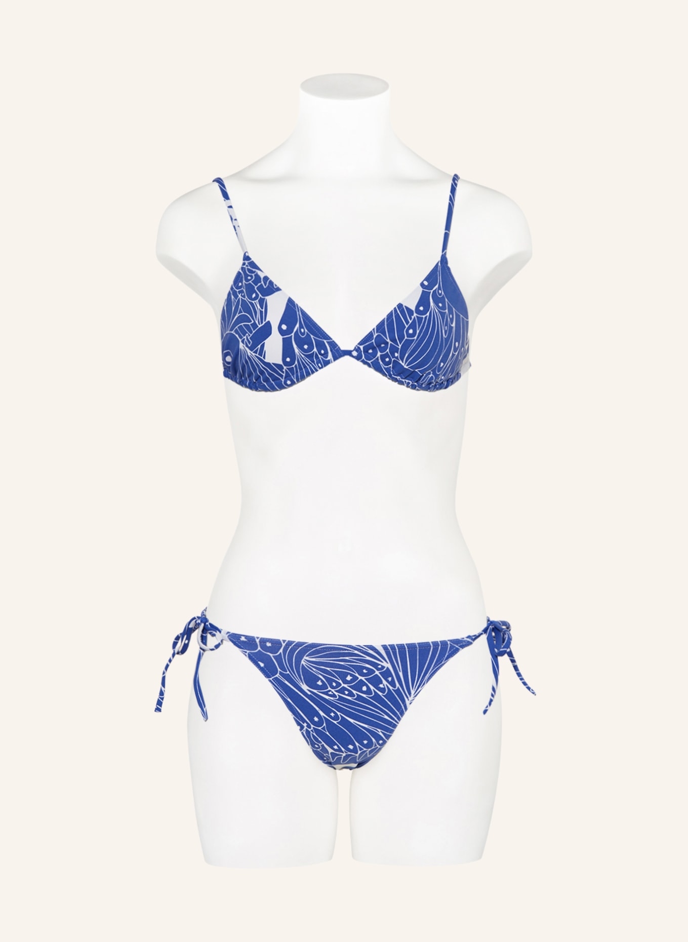 ERES Triangel-Bikini-Hose GERARDO, Farbe: BLAU/ WEISS (Bild 2)