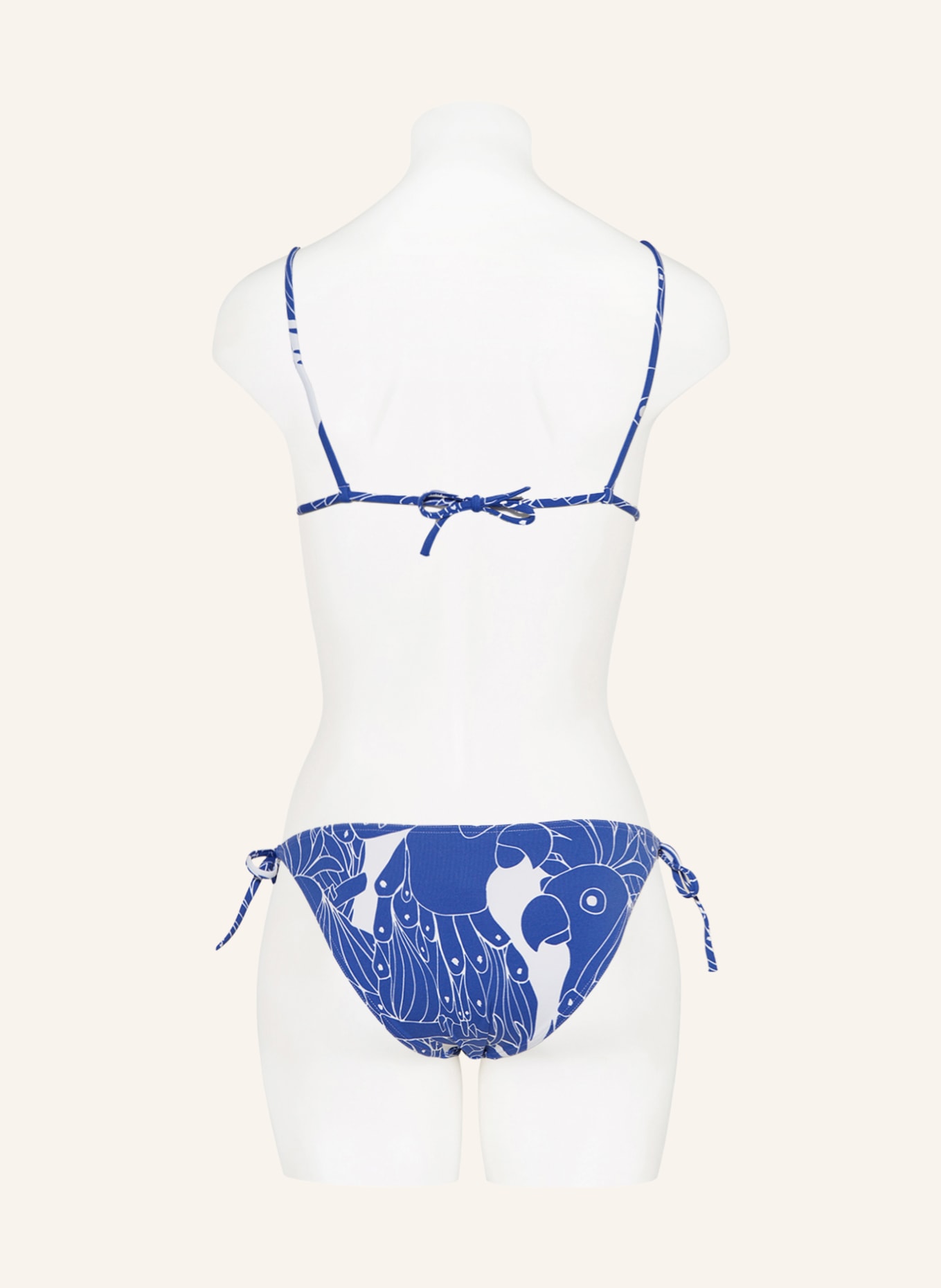 ERES Triangel-Bikini-Hose GERARDO, Farbe: BLAU/ WEISS (Bild 3)