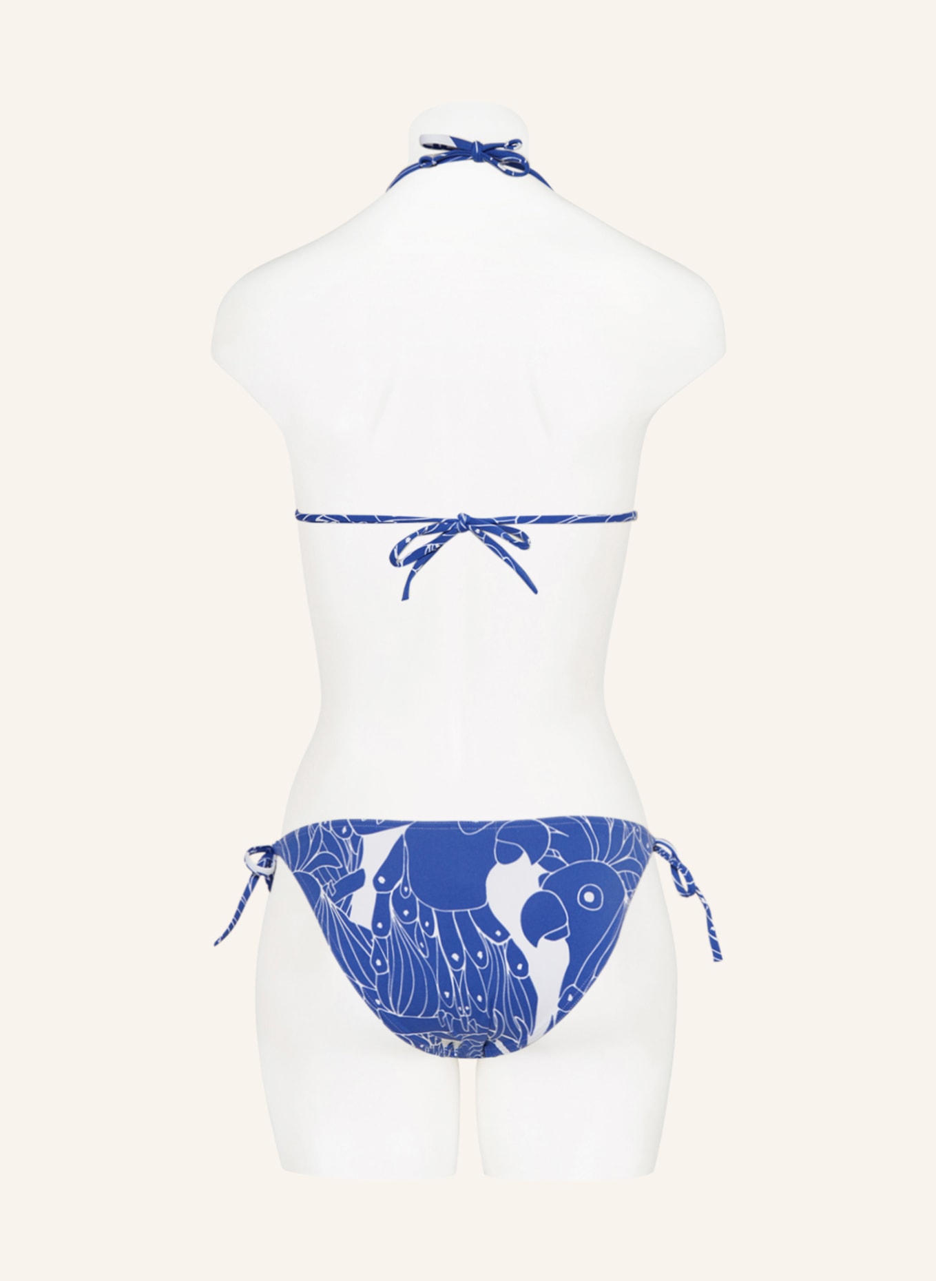 ERES Triangel-Bikini-Top CARLOS, Farbe: BLAU/ WEISS (Bild 5)