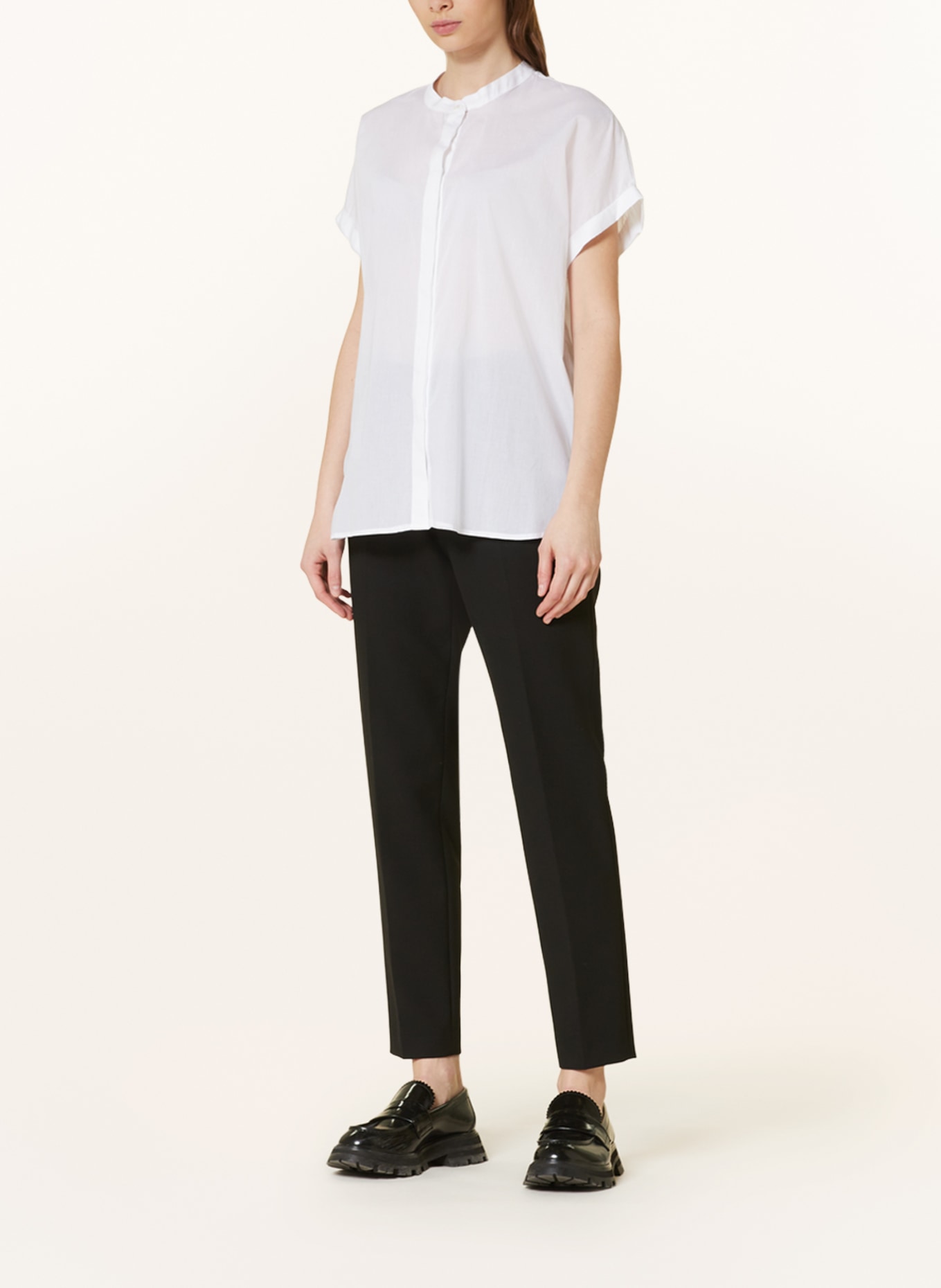 Sophie Linen blouse MENNA, Color: WHITE (Image 2)