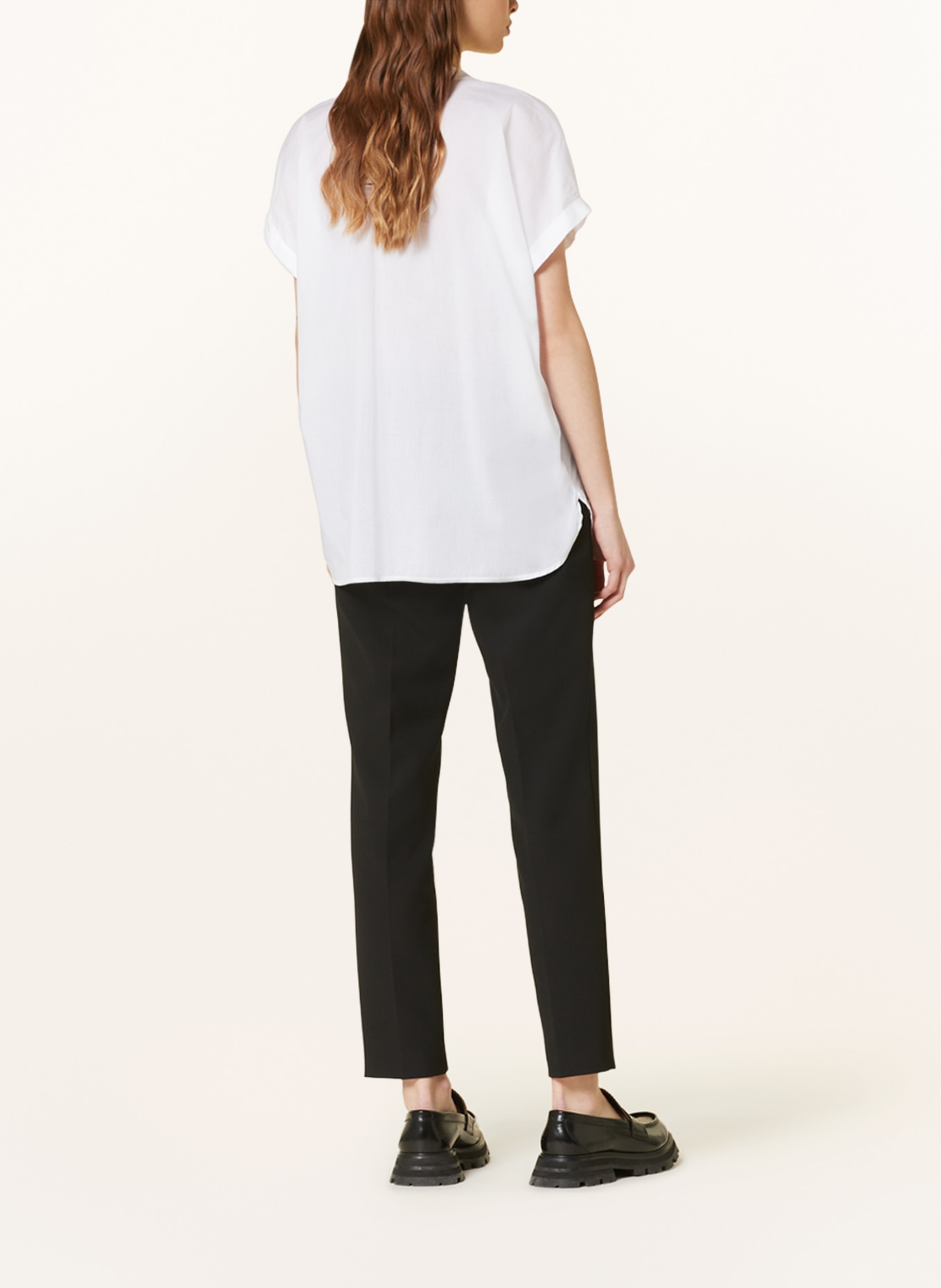 Sophie Linen blouse MENNA, Color: WHITE (Image 3)