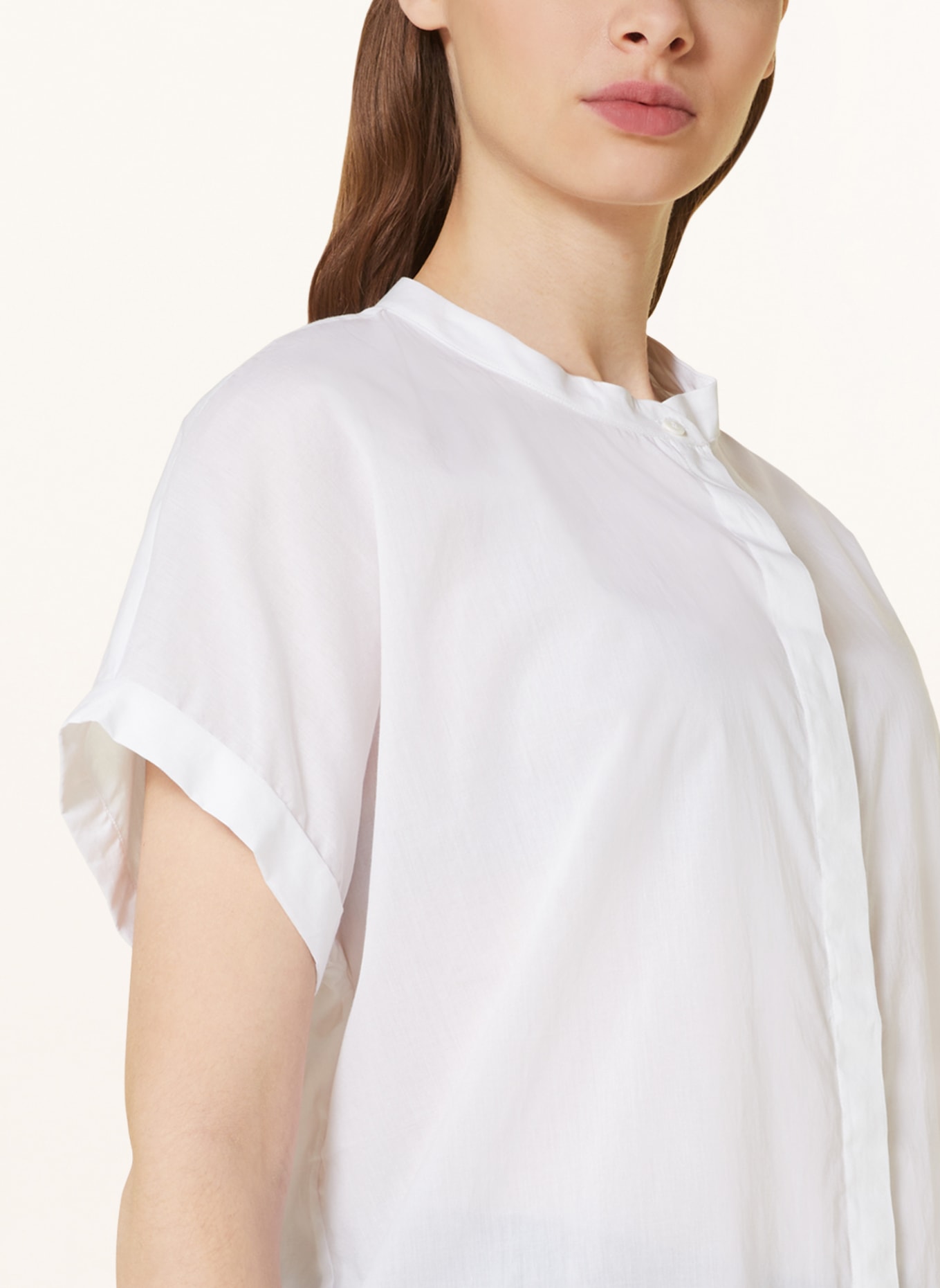 Sophie Linen blouse MENNA, Color: WHITE (Image 4)