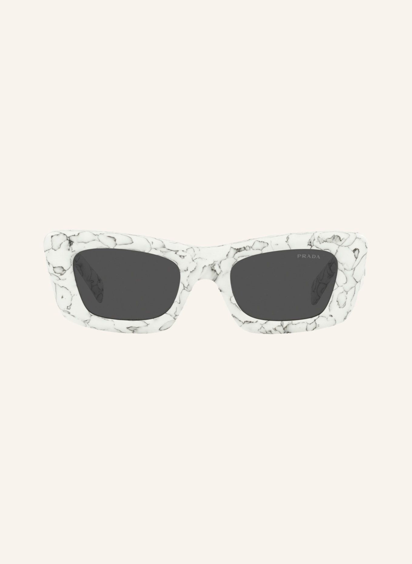 PRADA Sunglasses PR 13ZS, Color: 17D5S0 - WHITE/ GRAY/ DARK GRAY (Image 2)