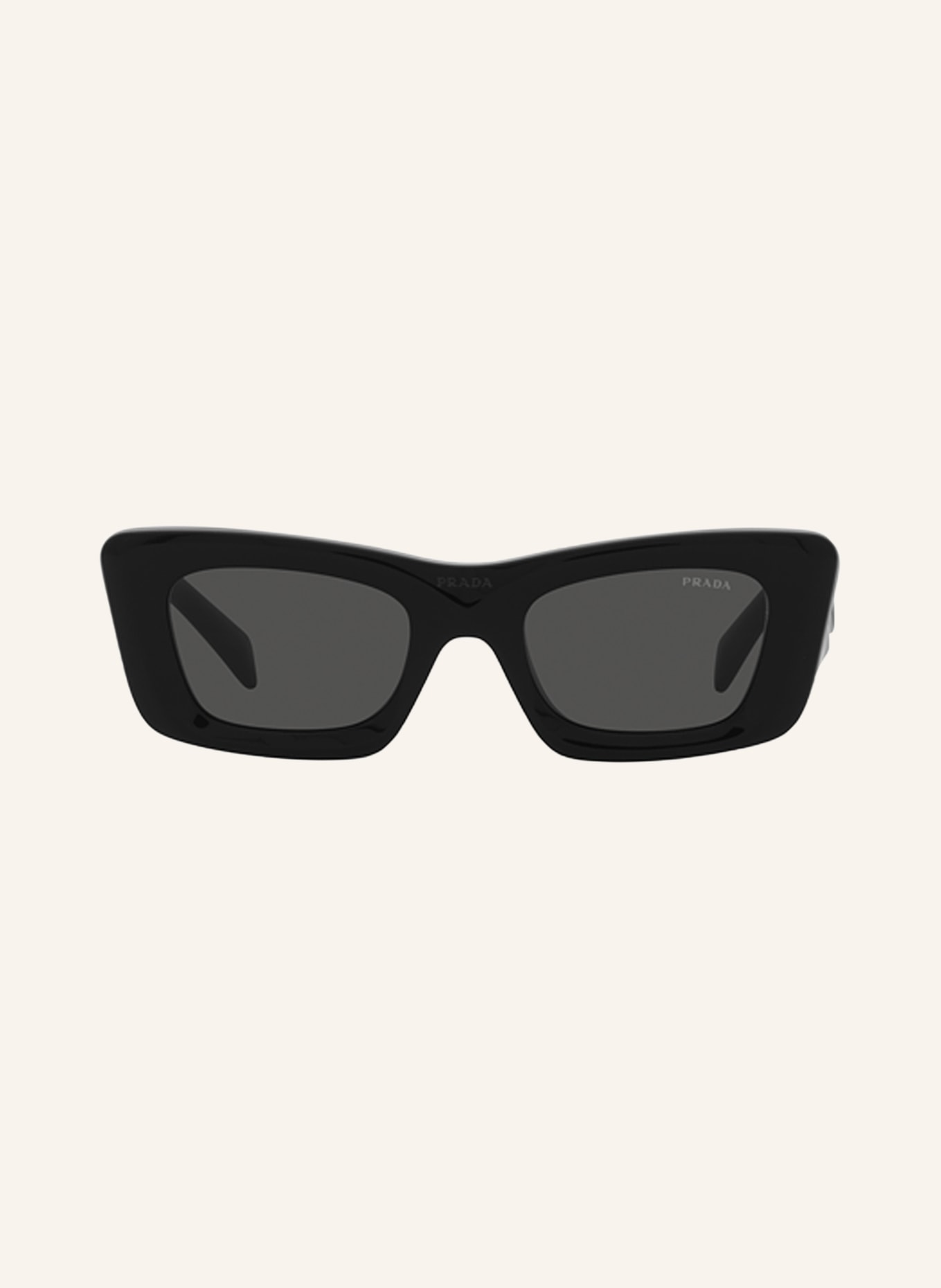 PRADA Sonnenbrille PR 13ZS: 1AB5S0 - SCHWARZ/ DUNKELGRAU