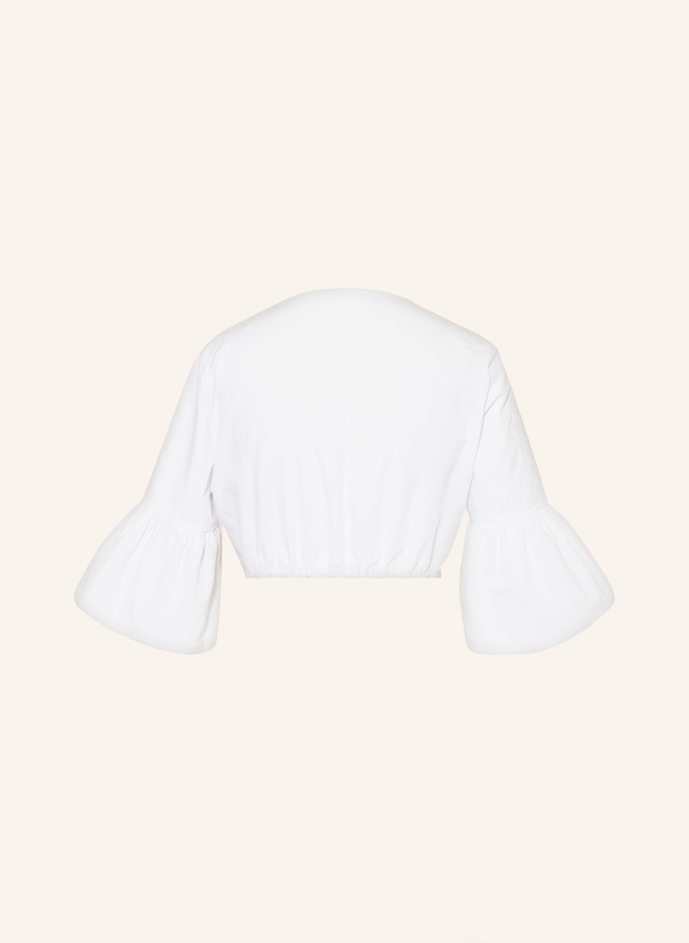 SPORTALM Dirndl blouse with embroidery, Color: WHITE (Image 2)