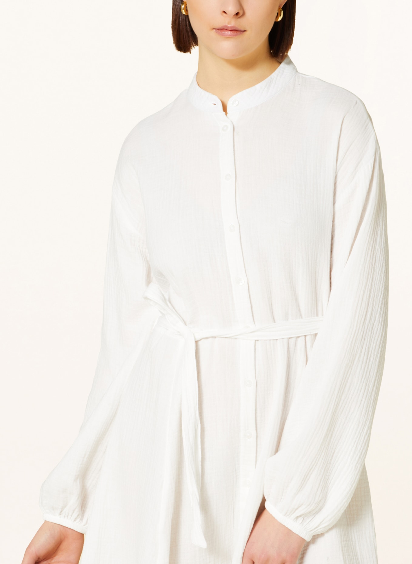 ONLY Muslin dress, Color: WHITE (Image 4)