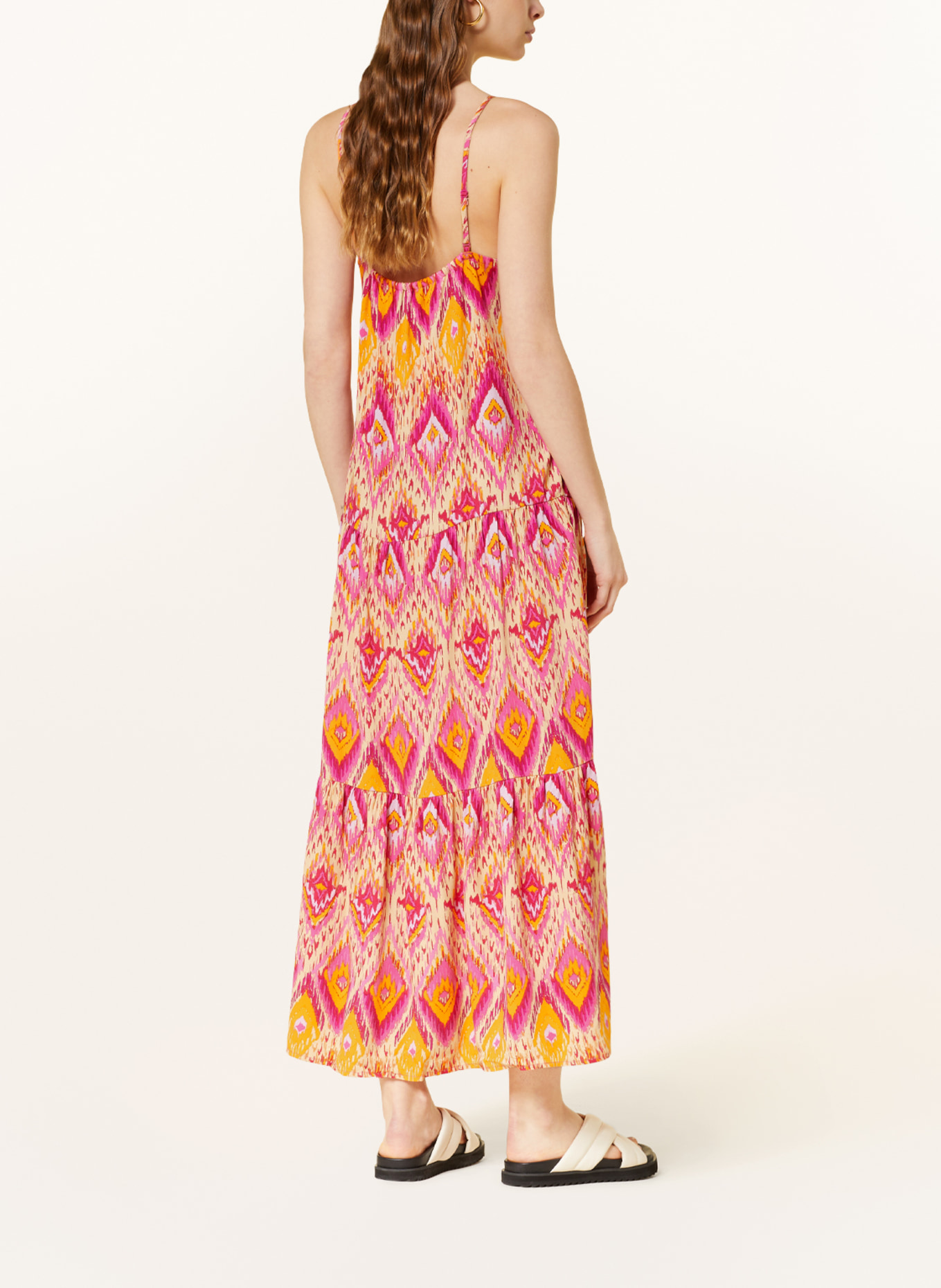 ONLY Dress, Color: ORANGE/ PINK/ LIGHT YELLOW (Image 3)