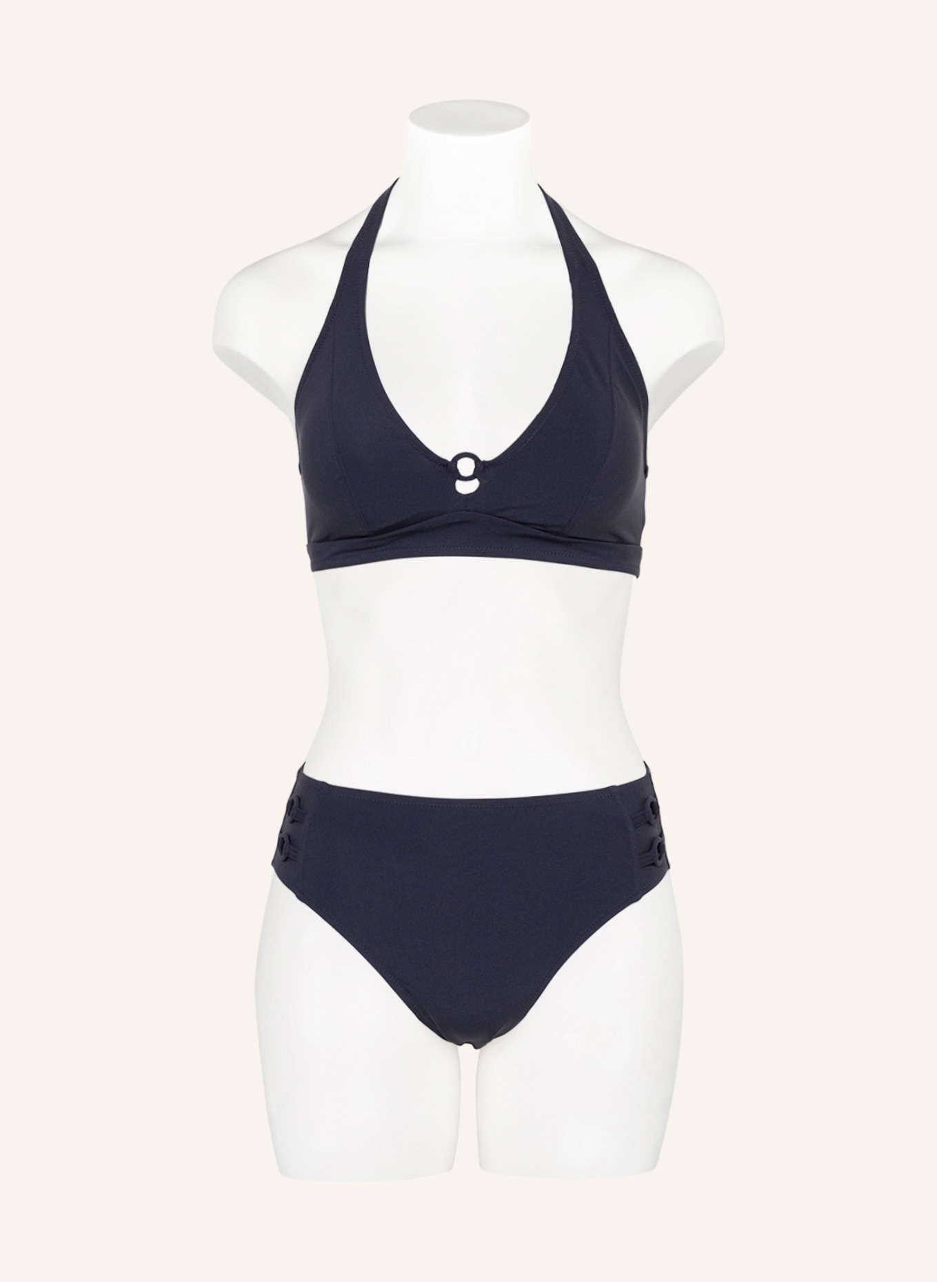 Lidea Halter neck bikini top HARMONY, Color: DARK BLUE (Image 2)