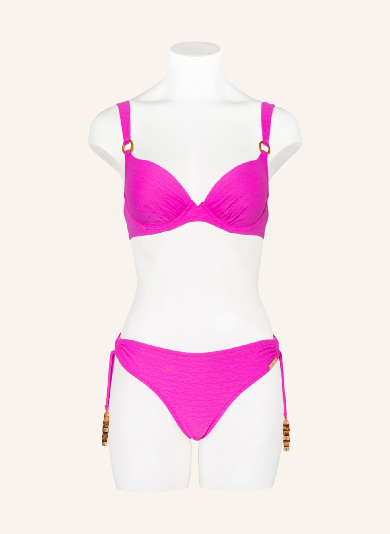 watercult Triangel-Bikini-Hose BAMBOO SOLIDS, Farbe: PINK (Bild 2)