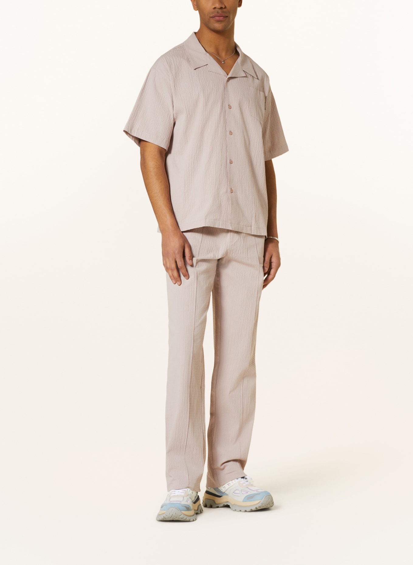 DAILY PAPER Resort shirt RYAN comfort fit, Color: BEIGE (Image 2)