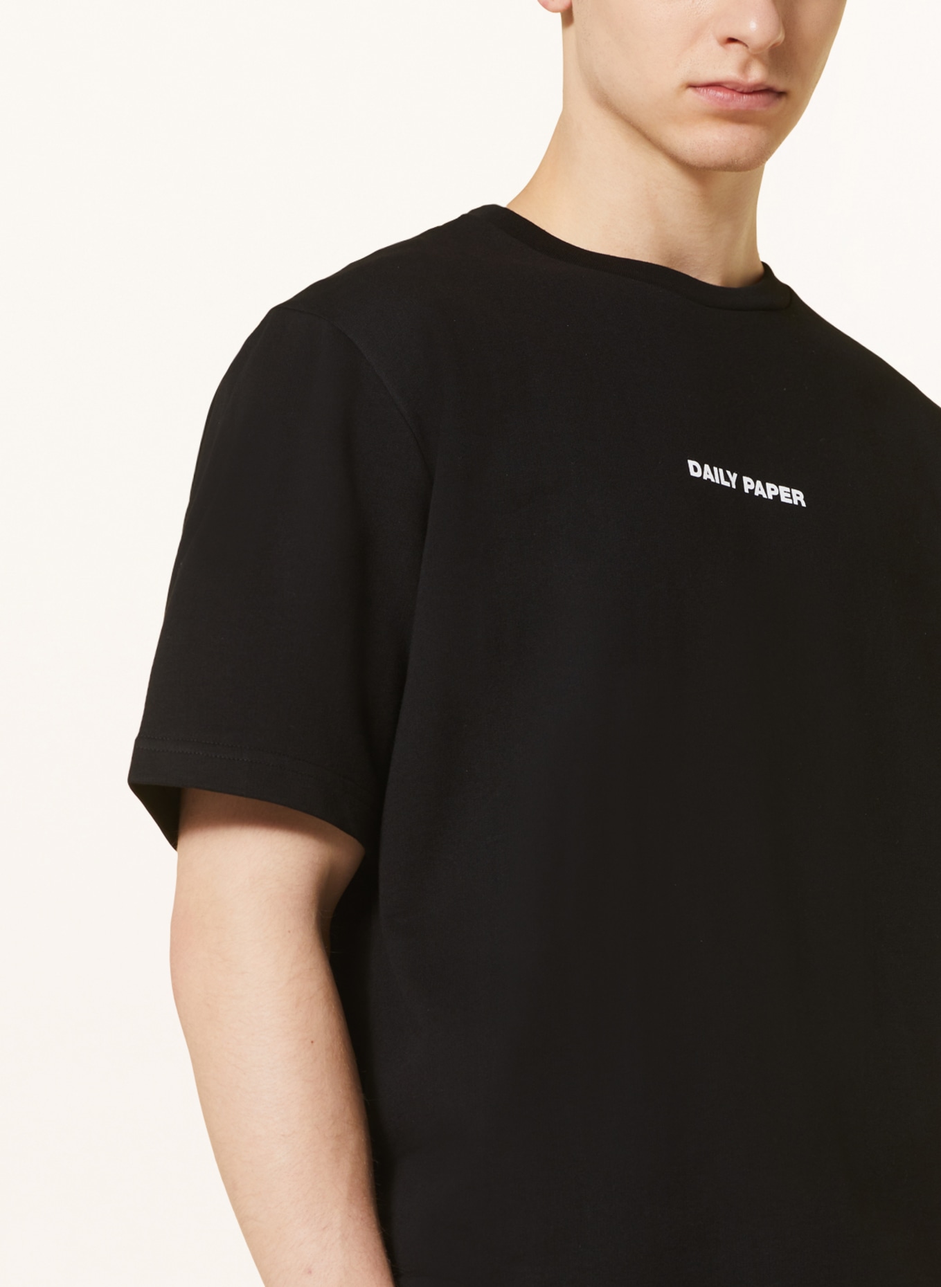 DAILY PAPER T-shirt REFARID, Color: BLACK (Image 4)