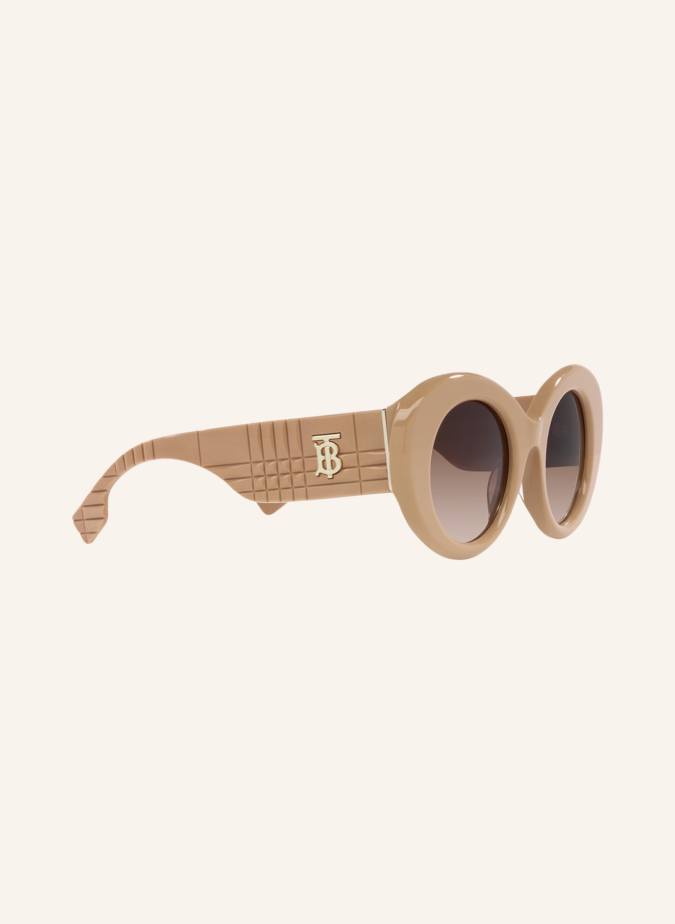 BURBERRY Sunglasses BE4370U, Color: 399013 - BEIGE/ BROWN GRADIENT (Image 3)