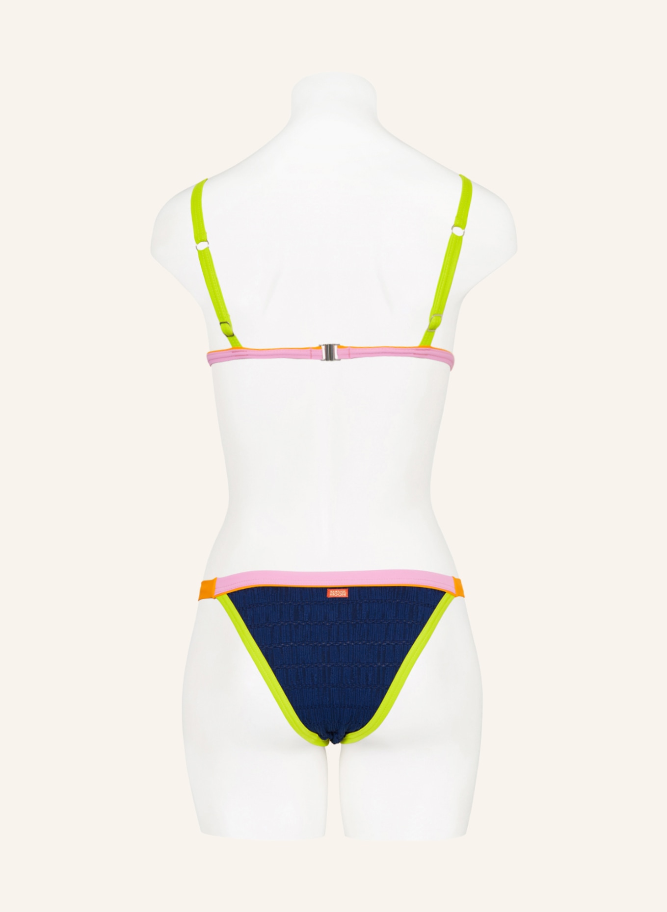 BANANA MOON Basic bikini bottoms HABANCOLOR FIABA, Color: DARK BLUE/ LIGHT PURPLE/ YELLOW (Image 3)