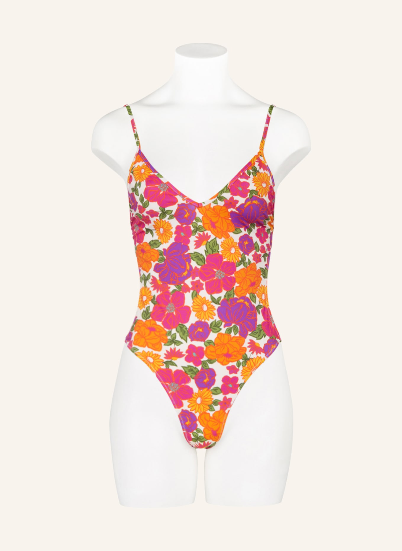 BANANA MOON Swimsuit AUSTINS SECRET, Color: PURPLE/ ORANGE/ GREEN (Image 2)