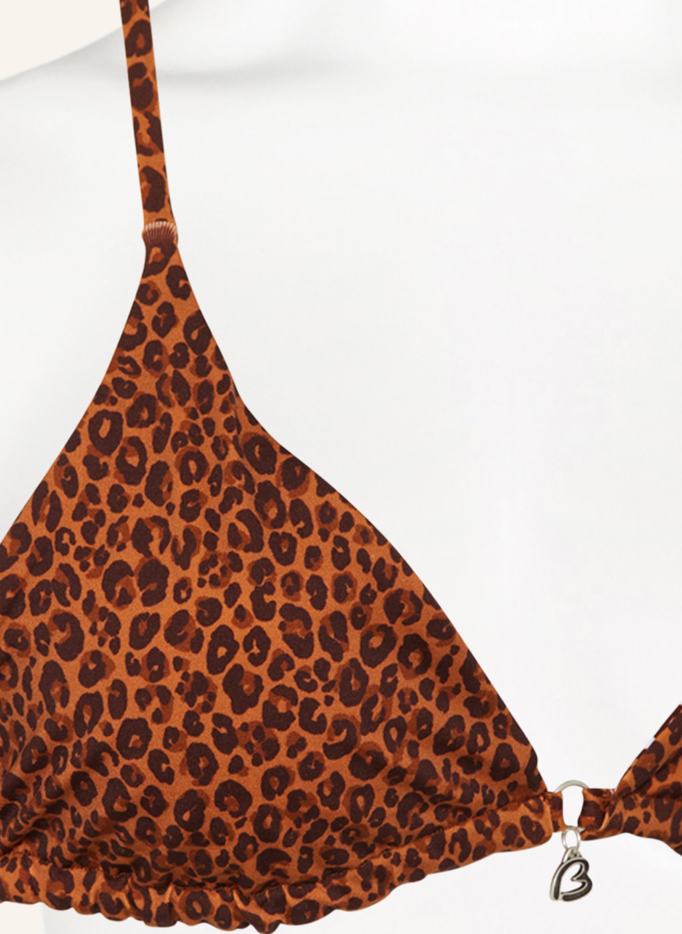 BANANA MOON Triangle bikini top PANTERA RICO reversible, Color: BROWN/ DARK BROWN/ LIGHT BROWN (Image 5)