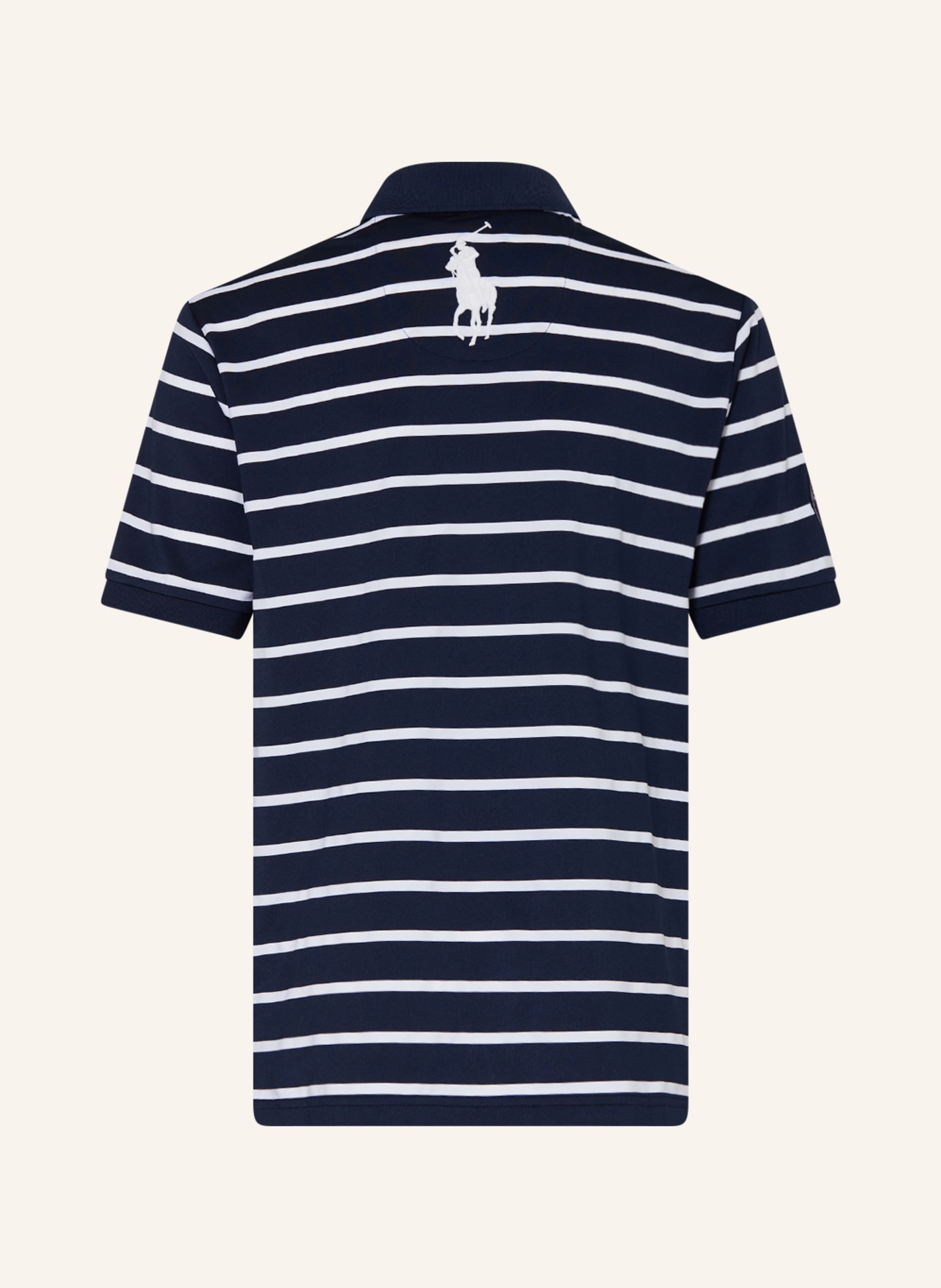POLO RALPH LAUREN Jersey-Poloshirt, Farbe: DUNKELBLAU/ WEISS (Bild 2)