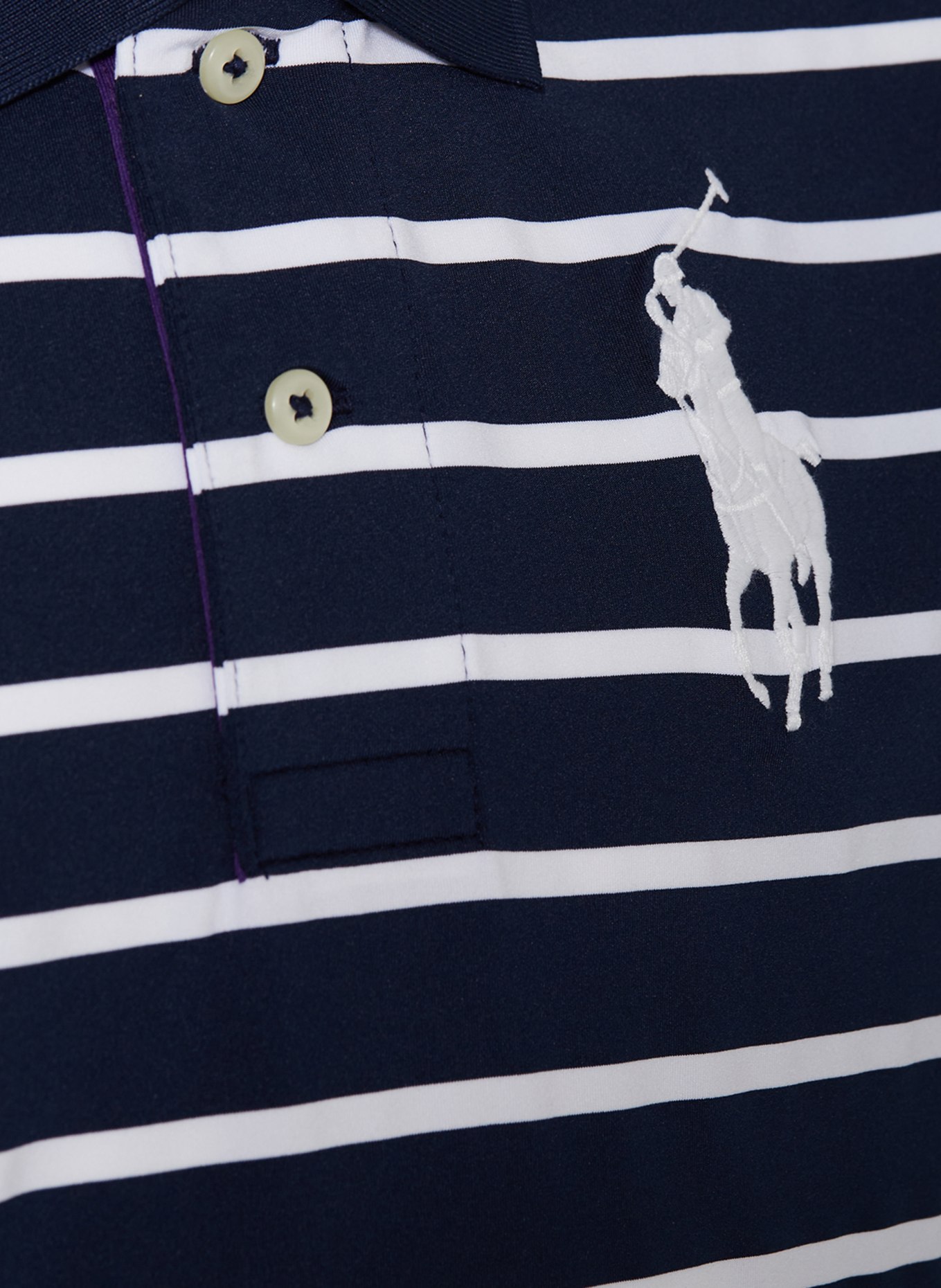 POLO RALPH LAUREN Jersey-Poloshirt, Farbe: DUNKELBLAU/ WEISS (Bild 3)