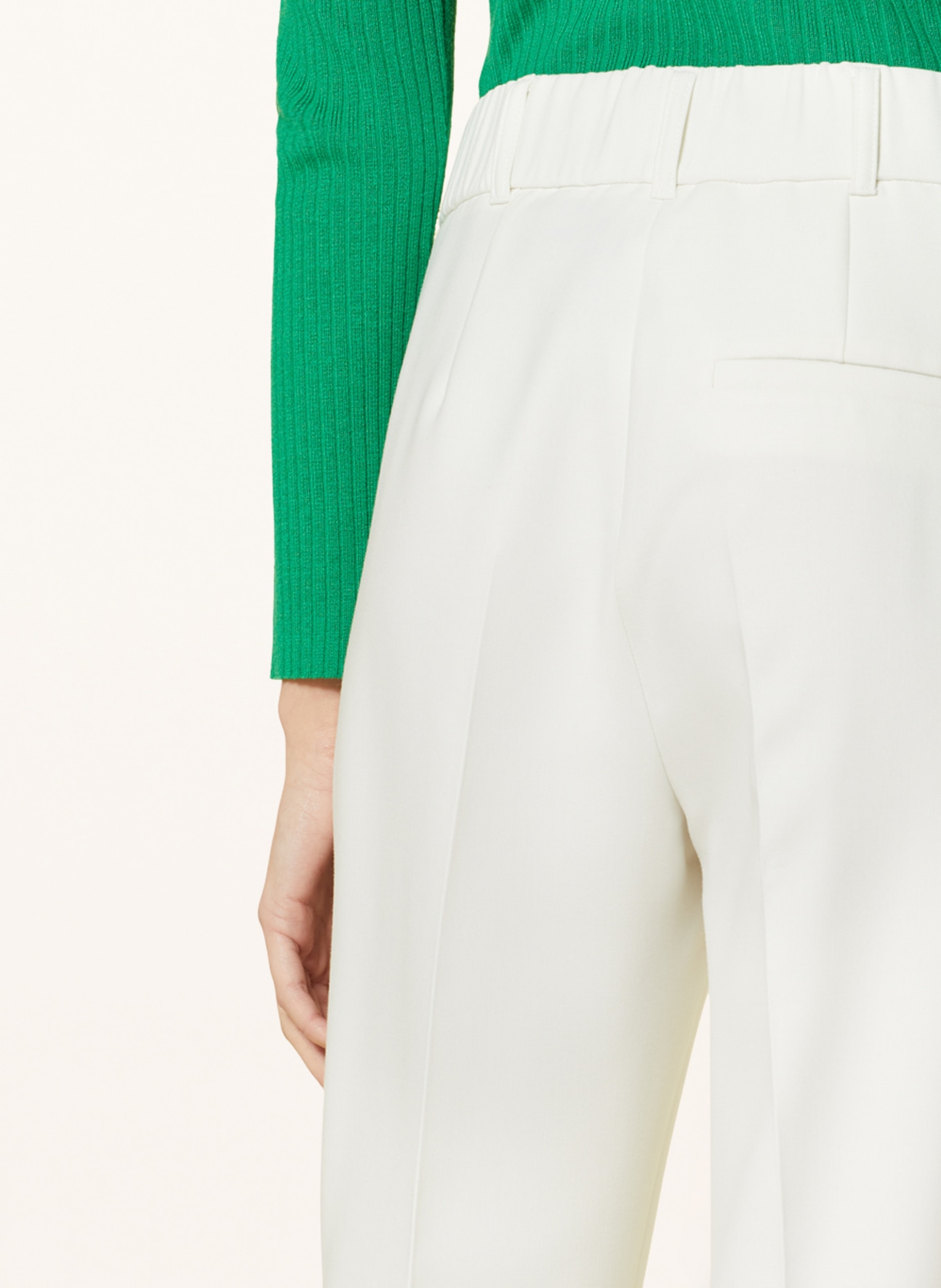 s.Oliver BLACK LABEL Trousers, Color: WHITE (Image 5)