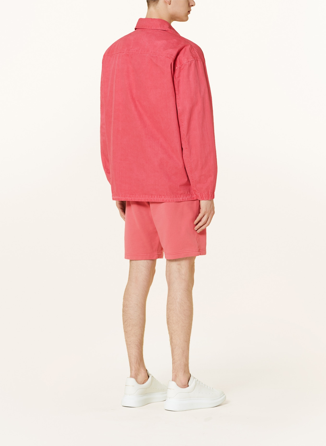 STONE ISLAND Overshirt, Color: RED (Image 3)