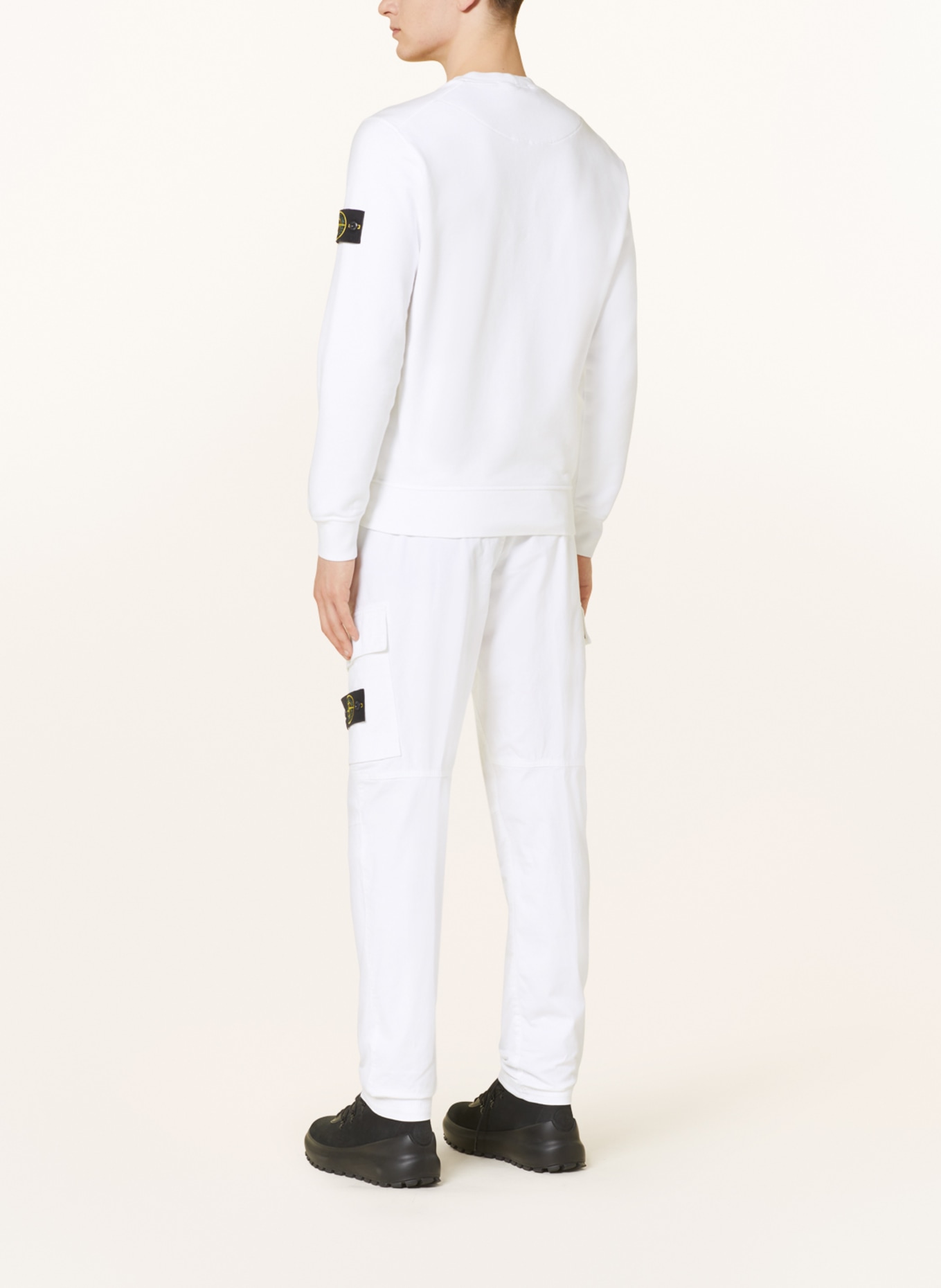 STONE ISLAND Cargo pants Regular tapered fit, Color: WHITE (Image 3)