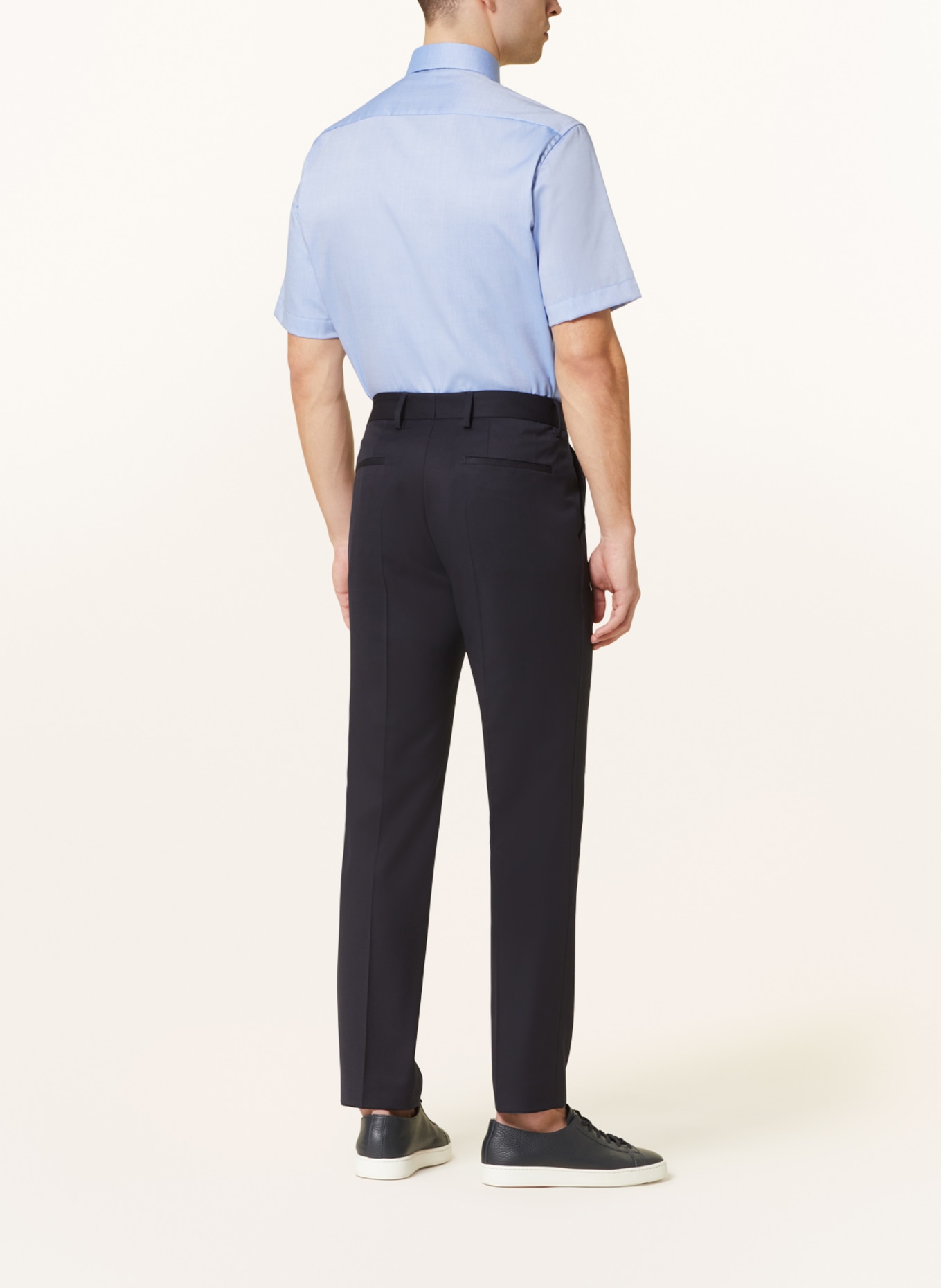 ETERNA Short sleeve shirt modern fit, Color: LIGHT BLUE (Image 3)