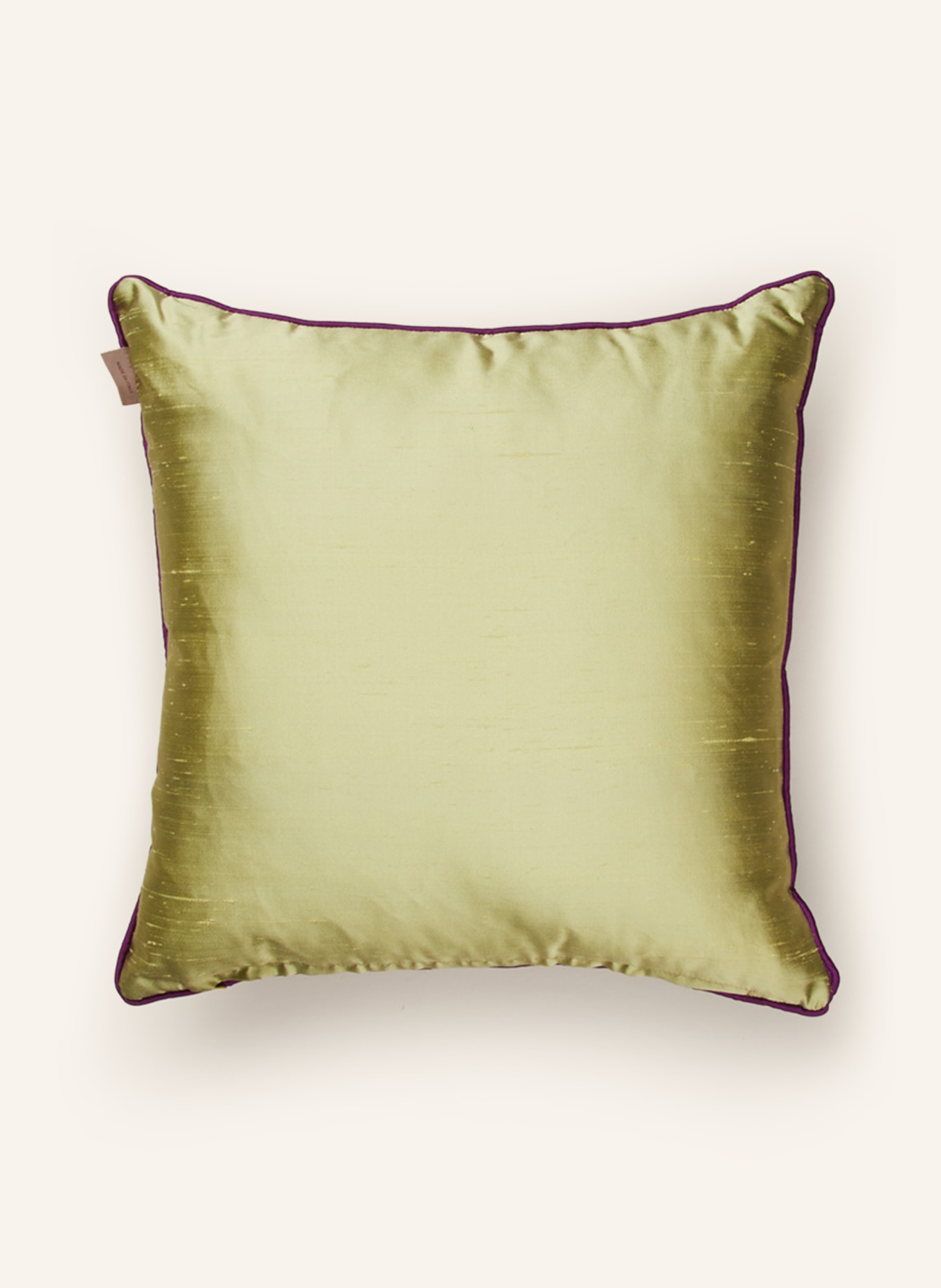 ETRO Home Decorative cushion made of silk, Color: LIGHT GREEN (Image 2)