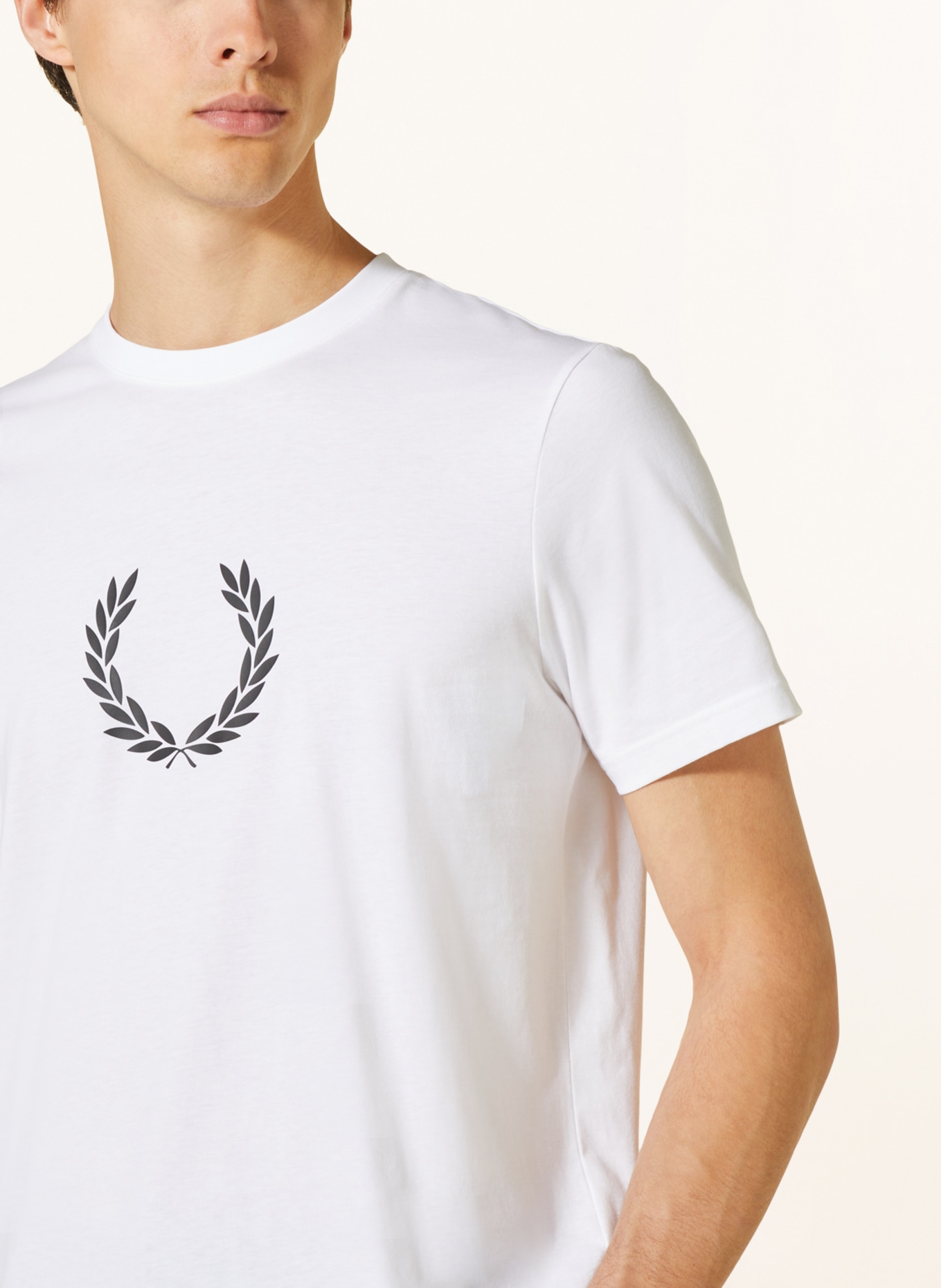 FRED PERRY T-Shirt, Farbe: WEISS (Bild 4)