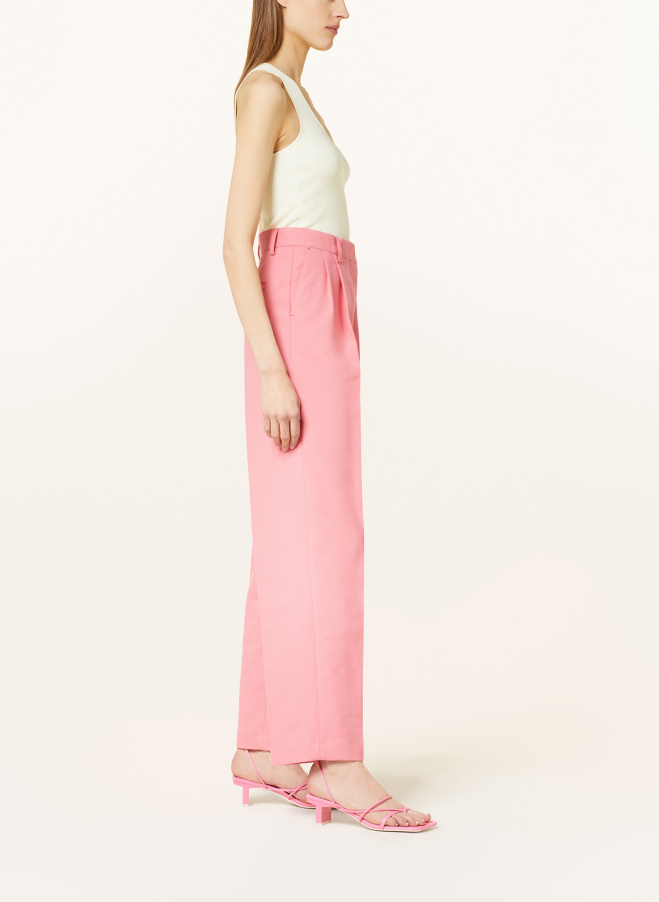 SEE BY CHLOÉ Wide leg trousers: PINK