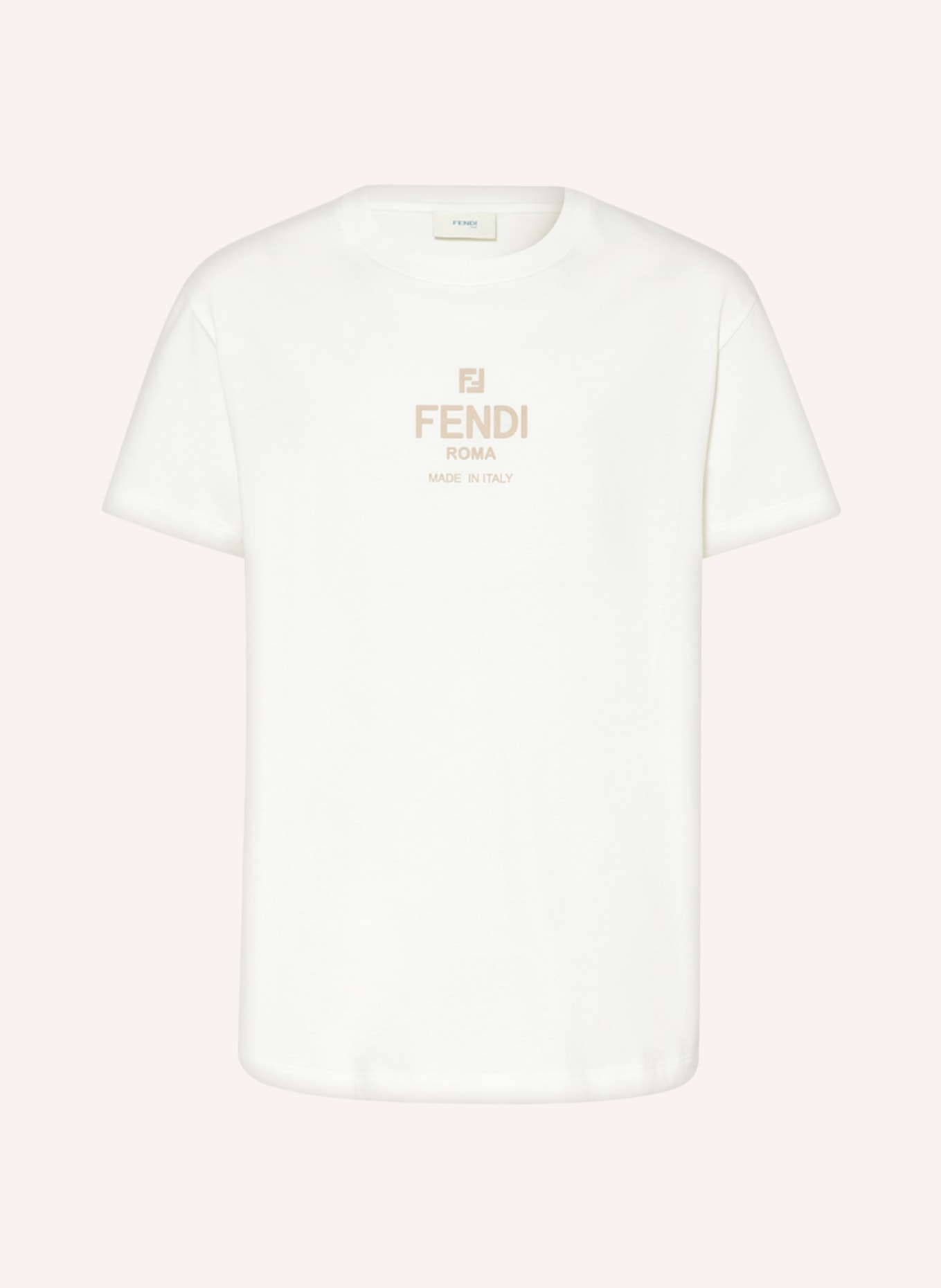 FENDI T-shirt, Kolor: BIAŁY (Obrazek 1)