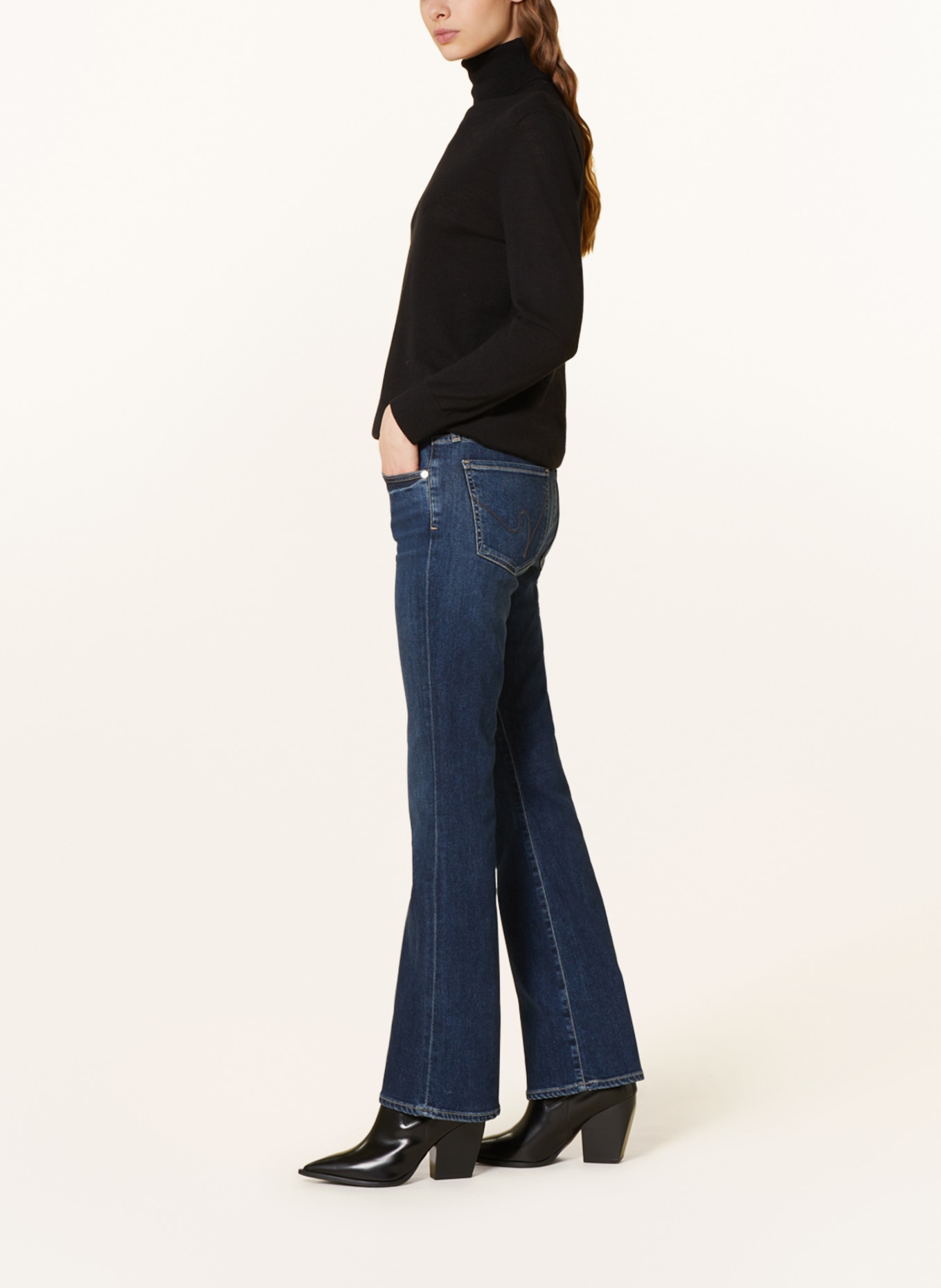 CITIZENS of HUMANITY Bootcut jeans EMANNUELLE, Color: courtland dk indigo (Image 4)