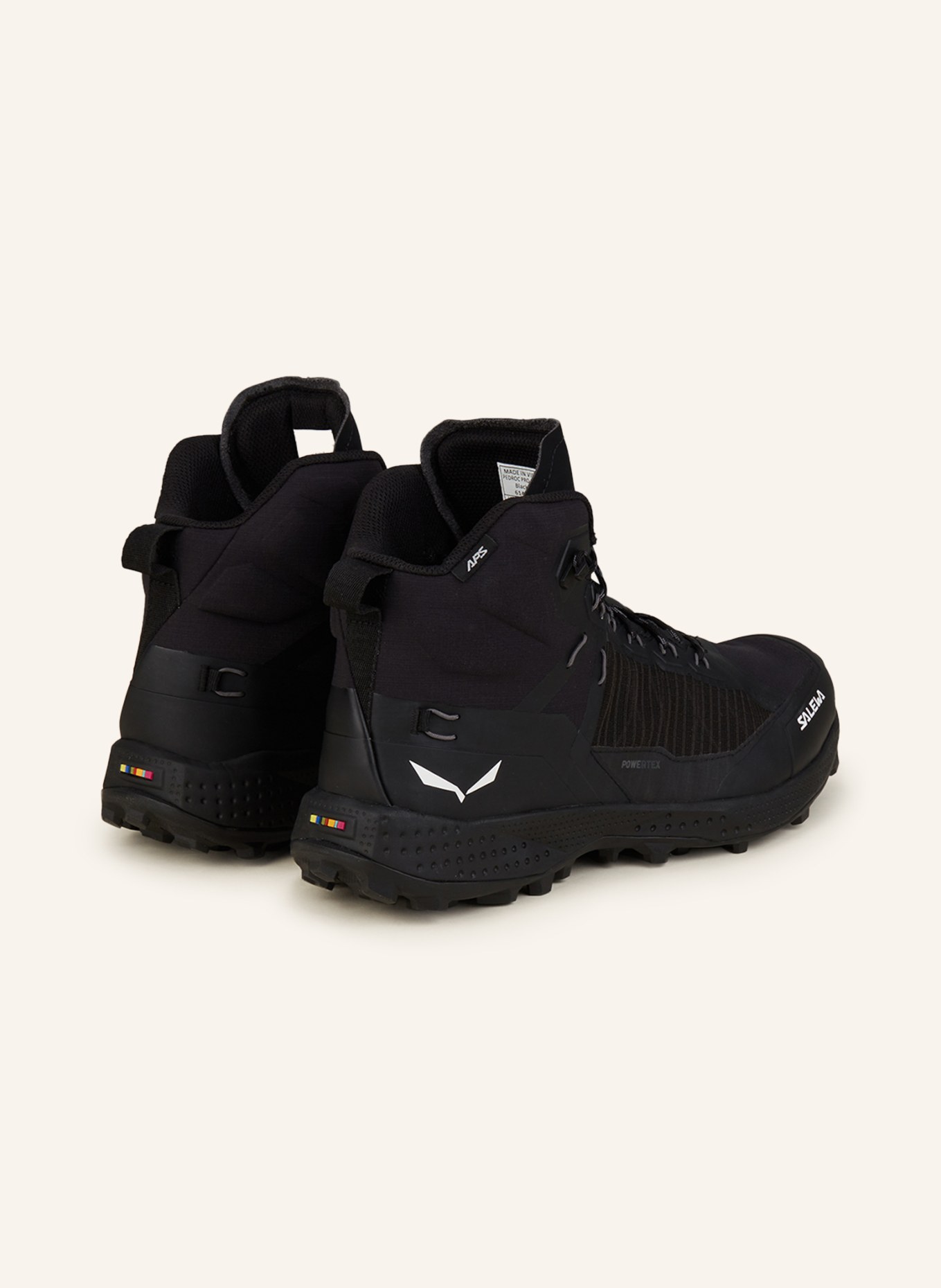 SALEWA Trekking shoes PEDROC PRO MID PTX, Color: BLACK (Image 2)