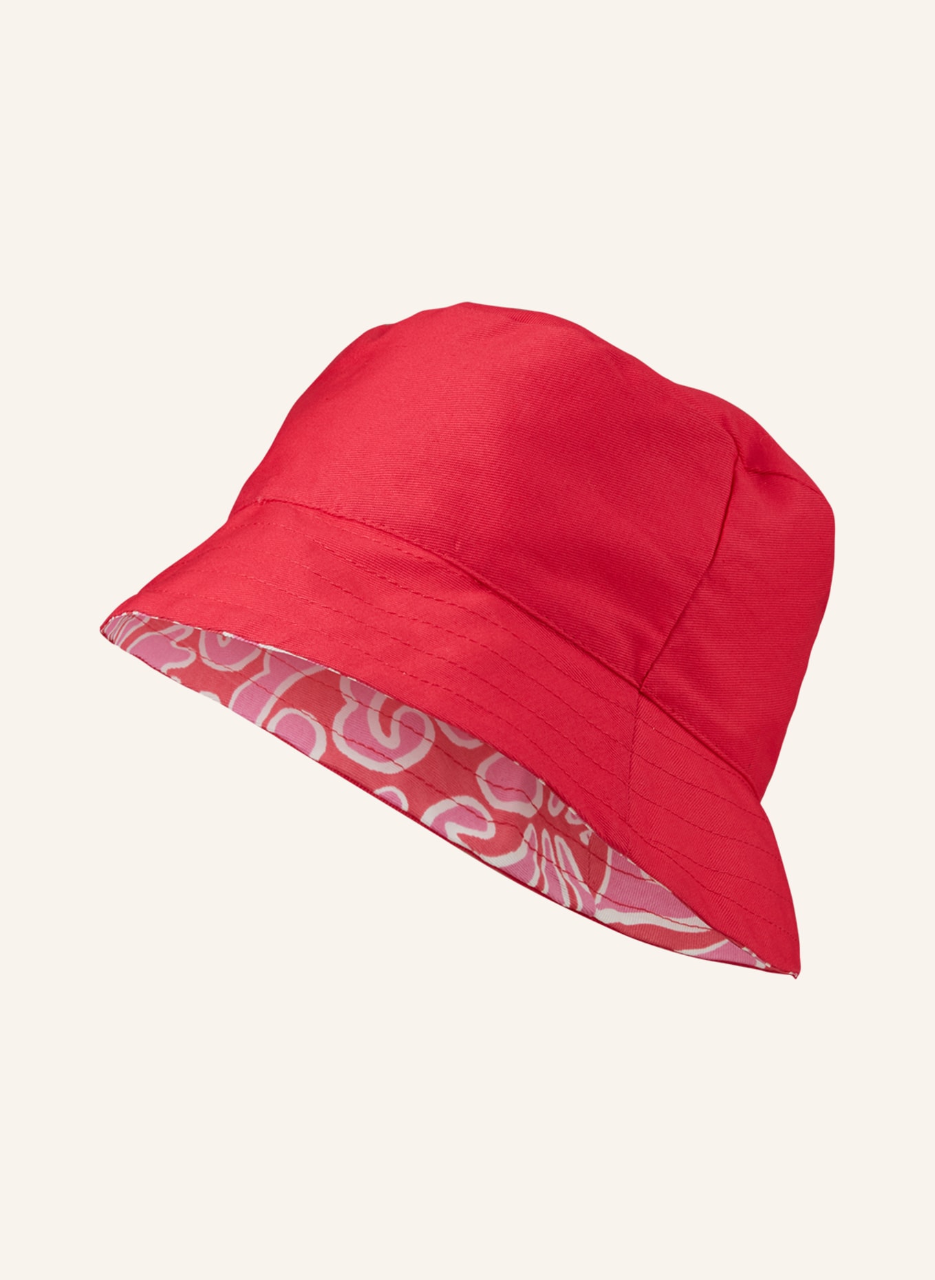 darling harbour Reversible bucket hat, Color: PINK/ WHITE (Image 3)