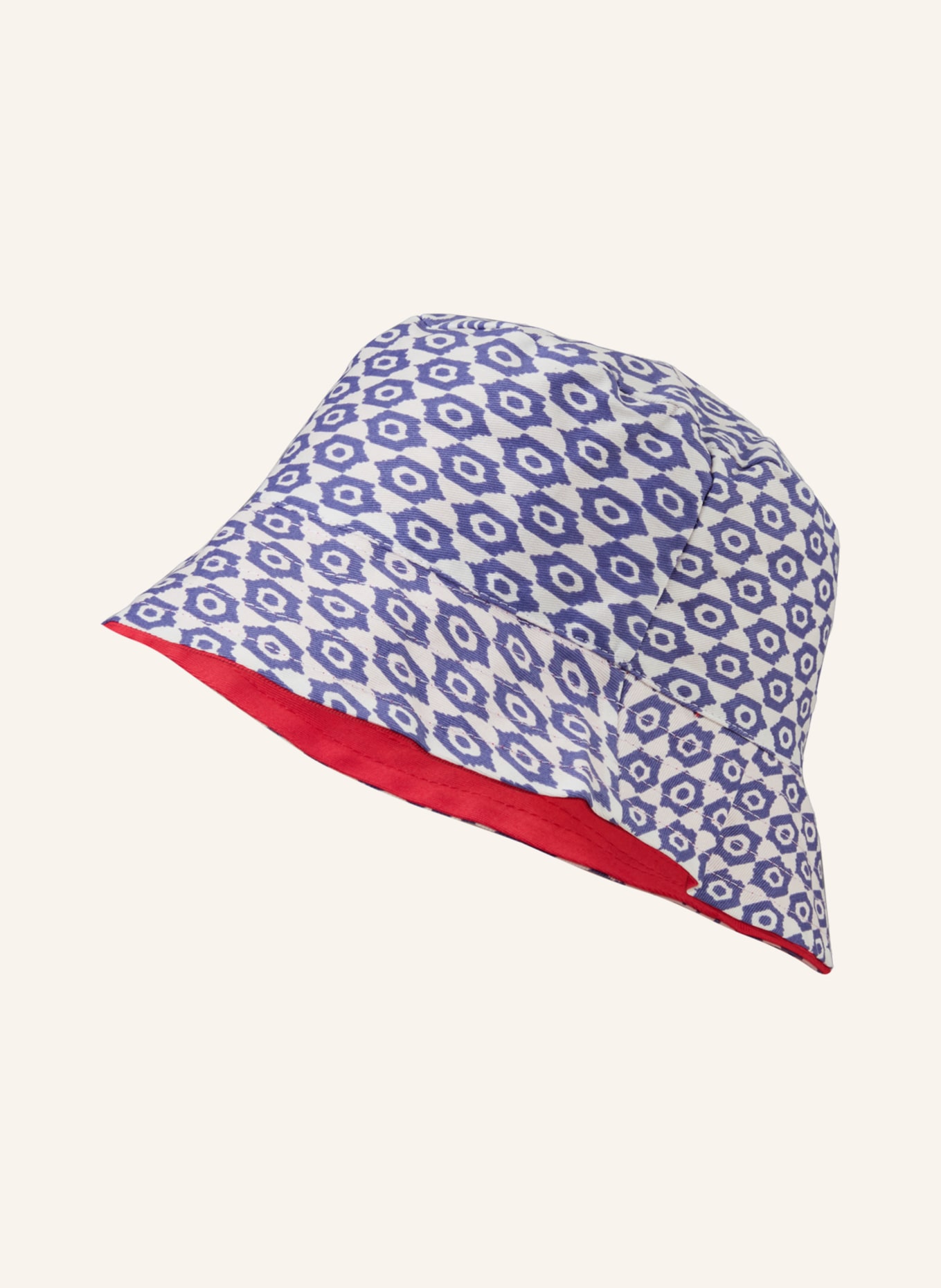 darling harbour Reversible bucket hat, Color: BLUE/ WHITE (Image 1)